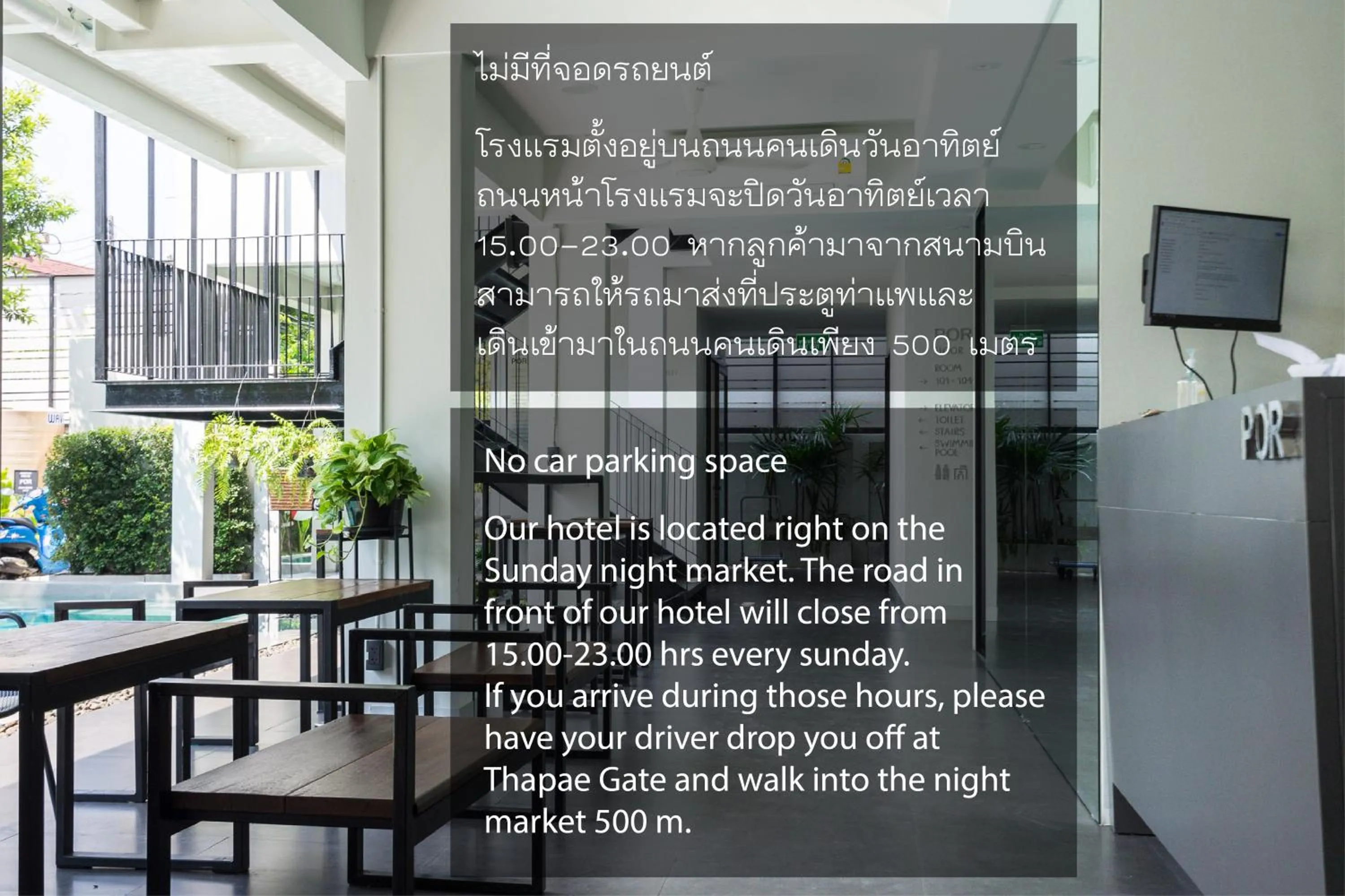 Property building in POR Thapae Gate