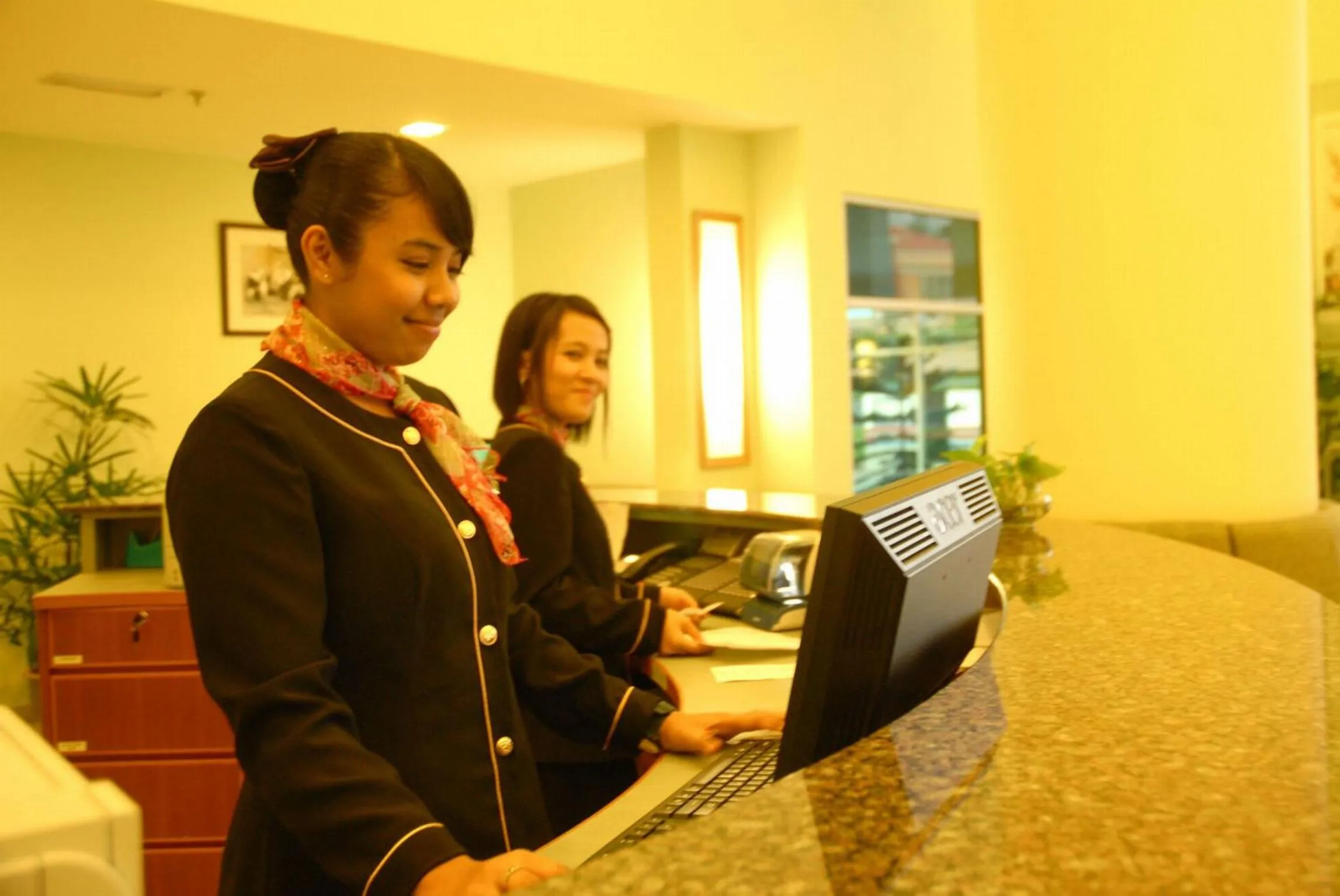 Lobby or reception in The Pavilion Hotel