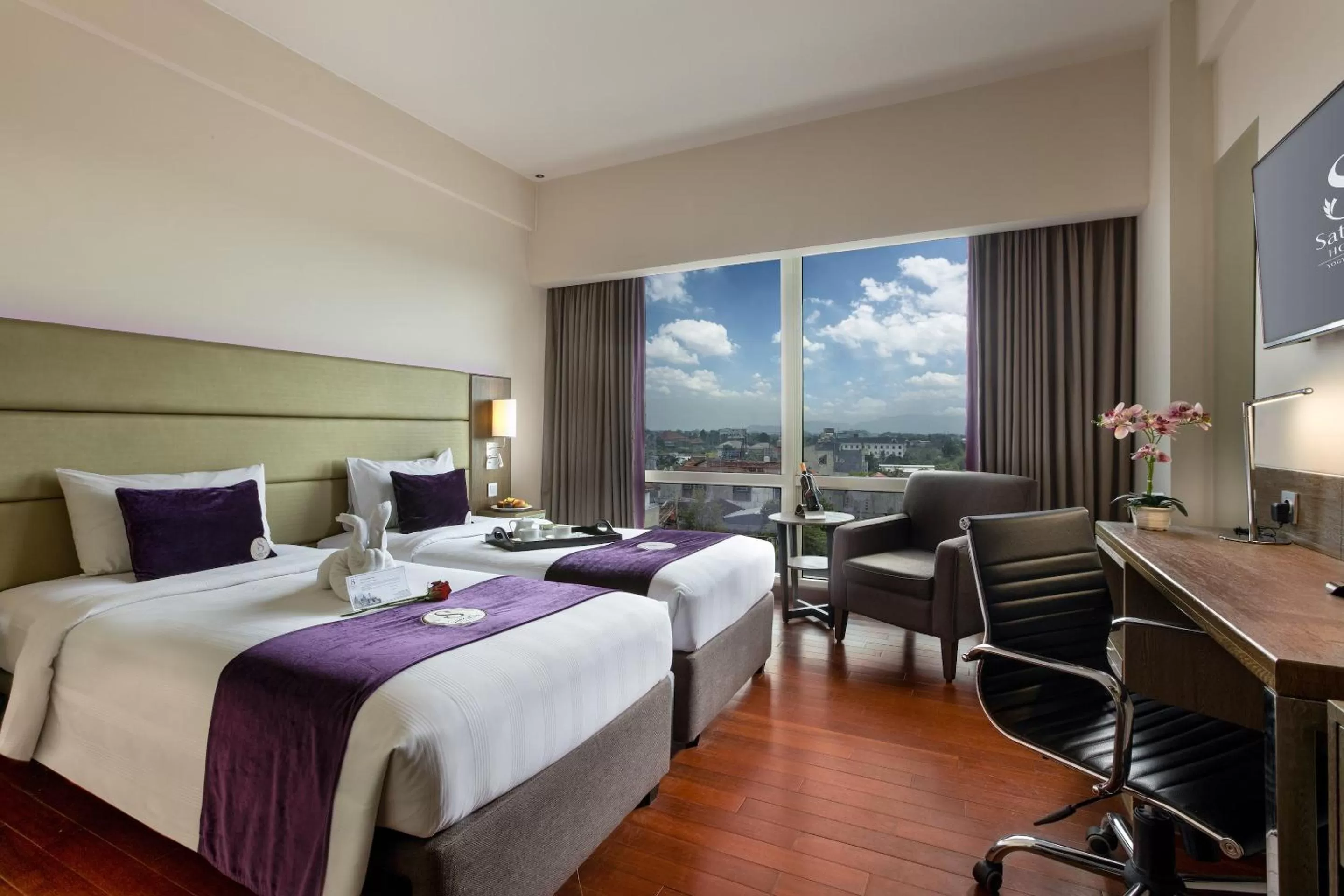 Photo of the whole room, Bed in Satoria Hotel Yogyakarta - CHSE Certified