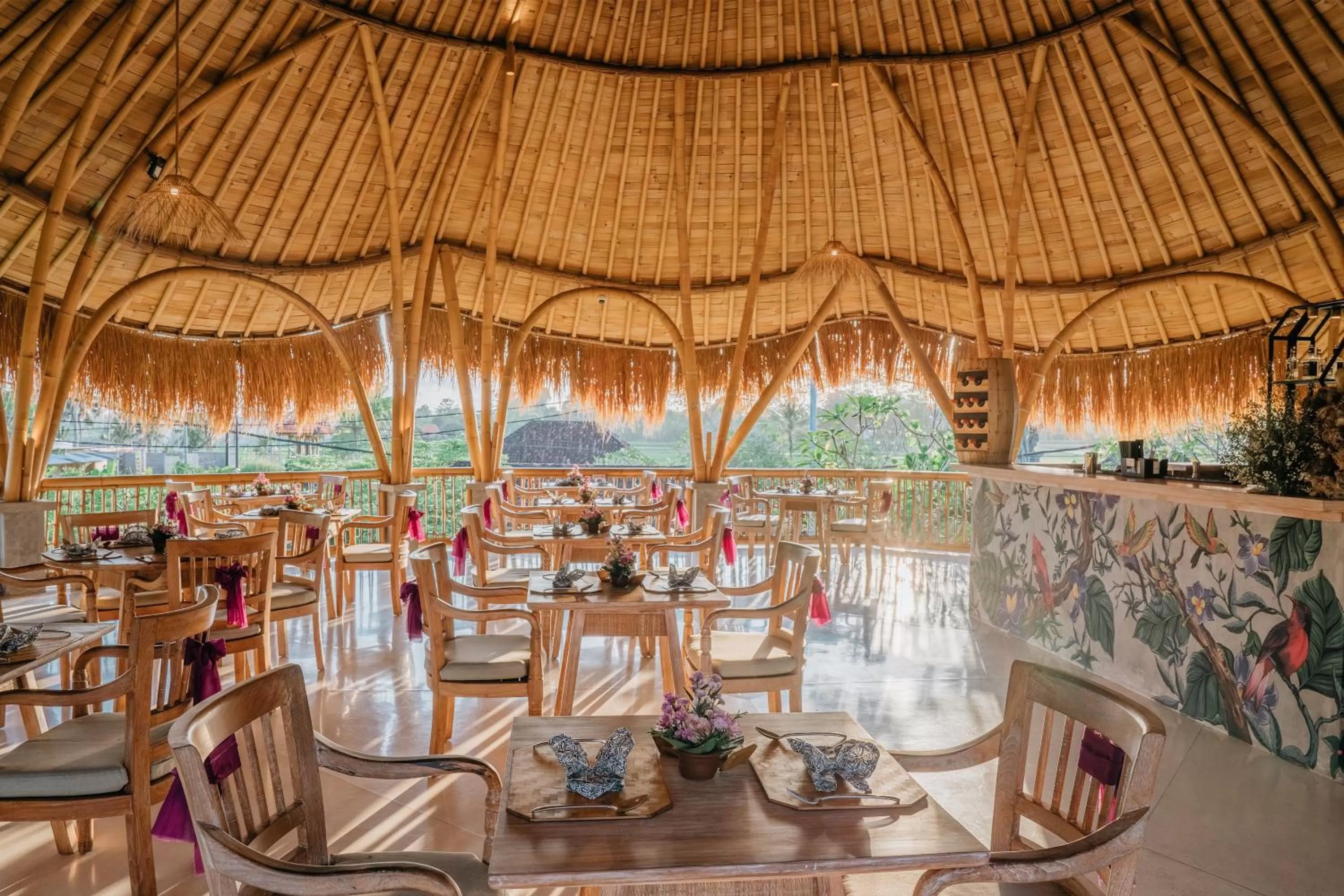 Restaurant/places to eat in thewakanda Resort A Pramana Experience