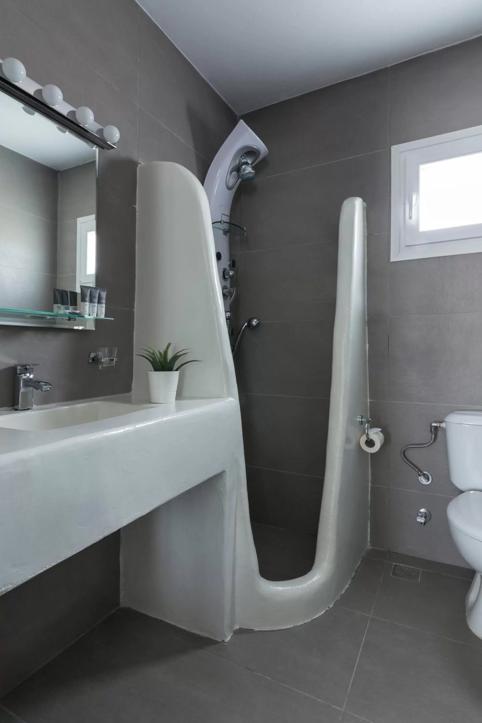 Bathroom in Amperian Mykonos Suites & Villas