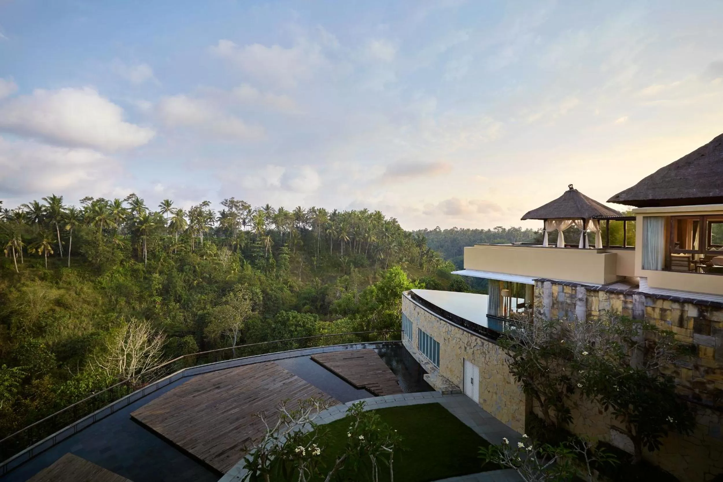 Bird's eye view in Kamandalu Ubud