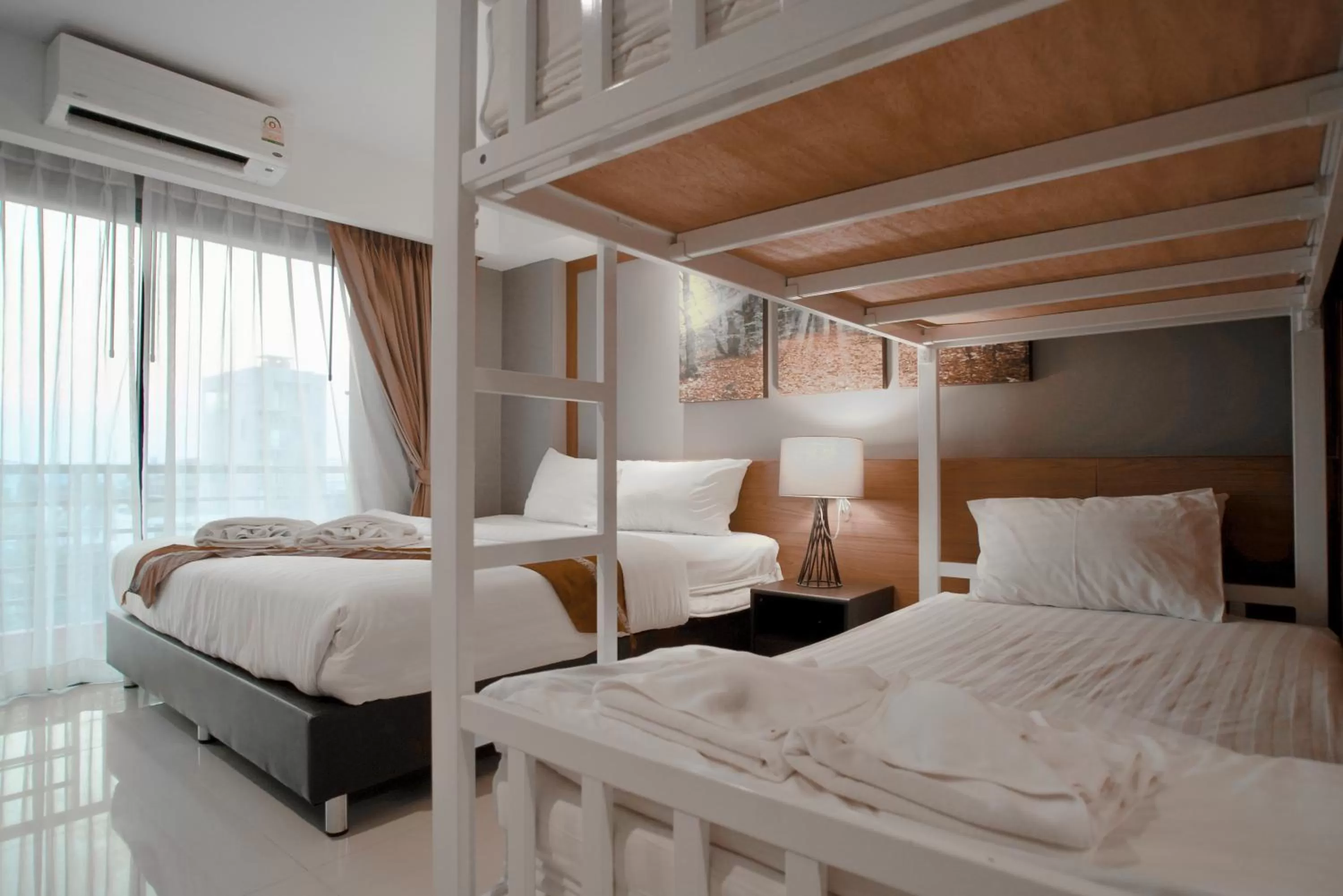 Bed in PP@Hotel Rangsit