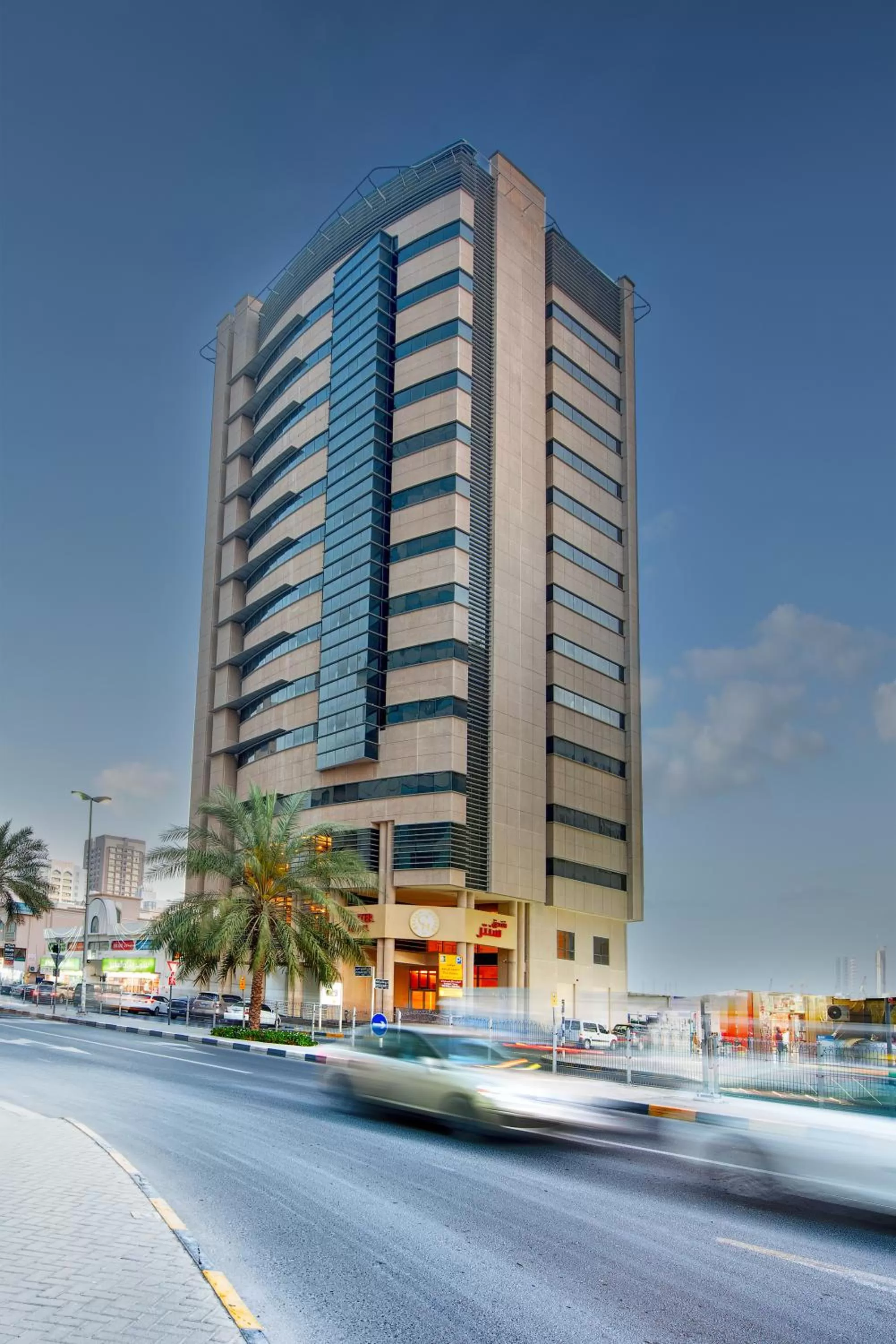 Property building in Center Hotel Sharjah