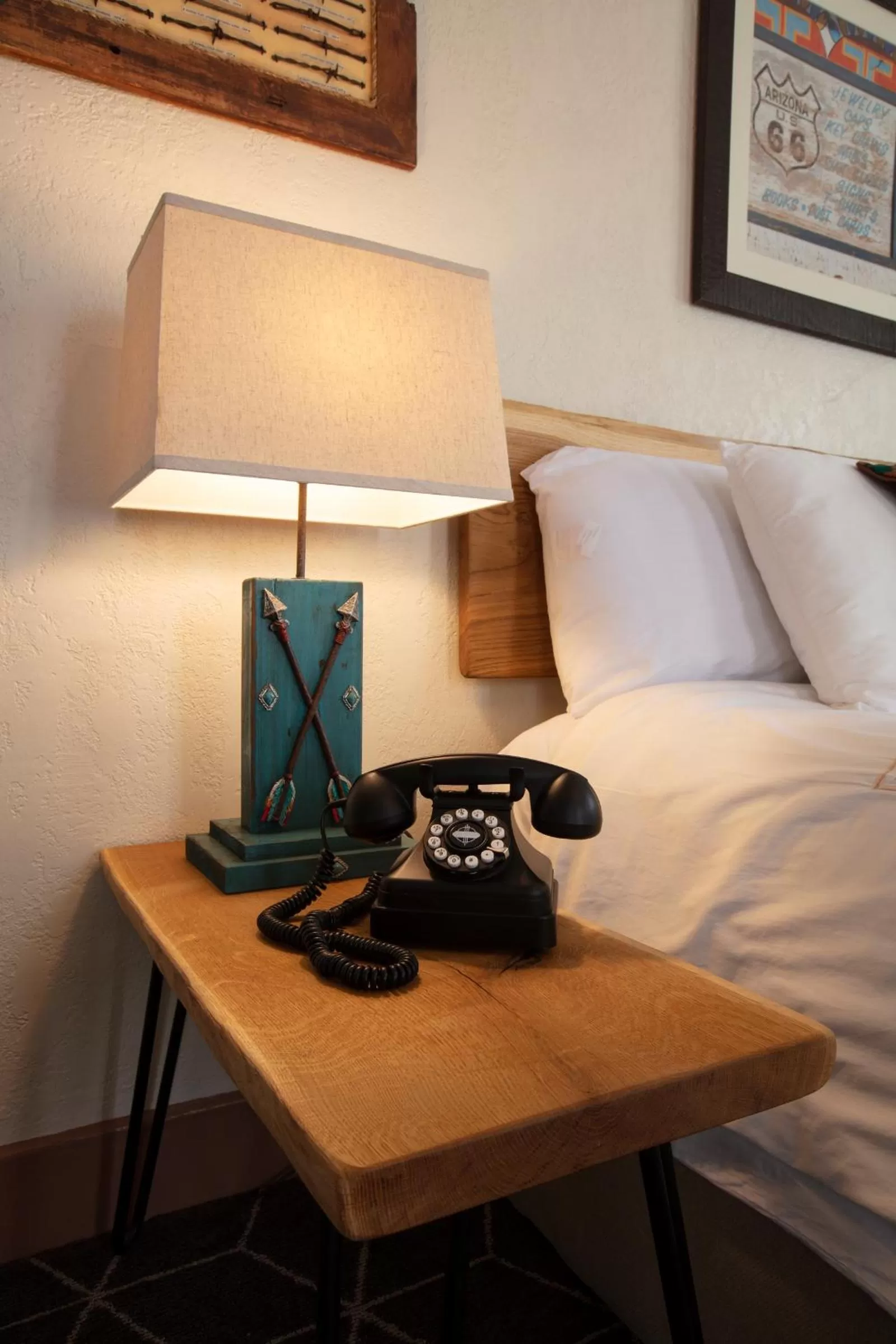 Bed in Hotel El Rancho