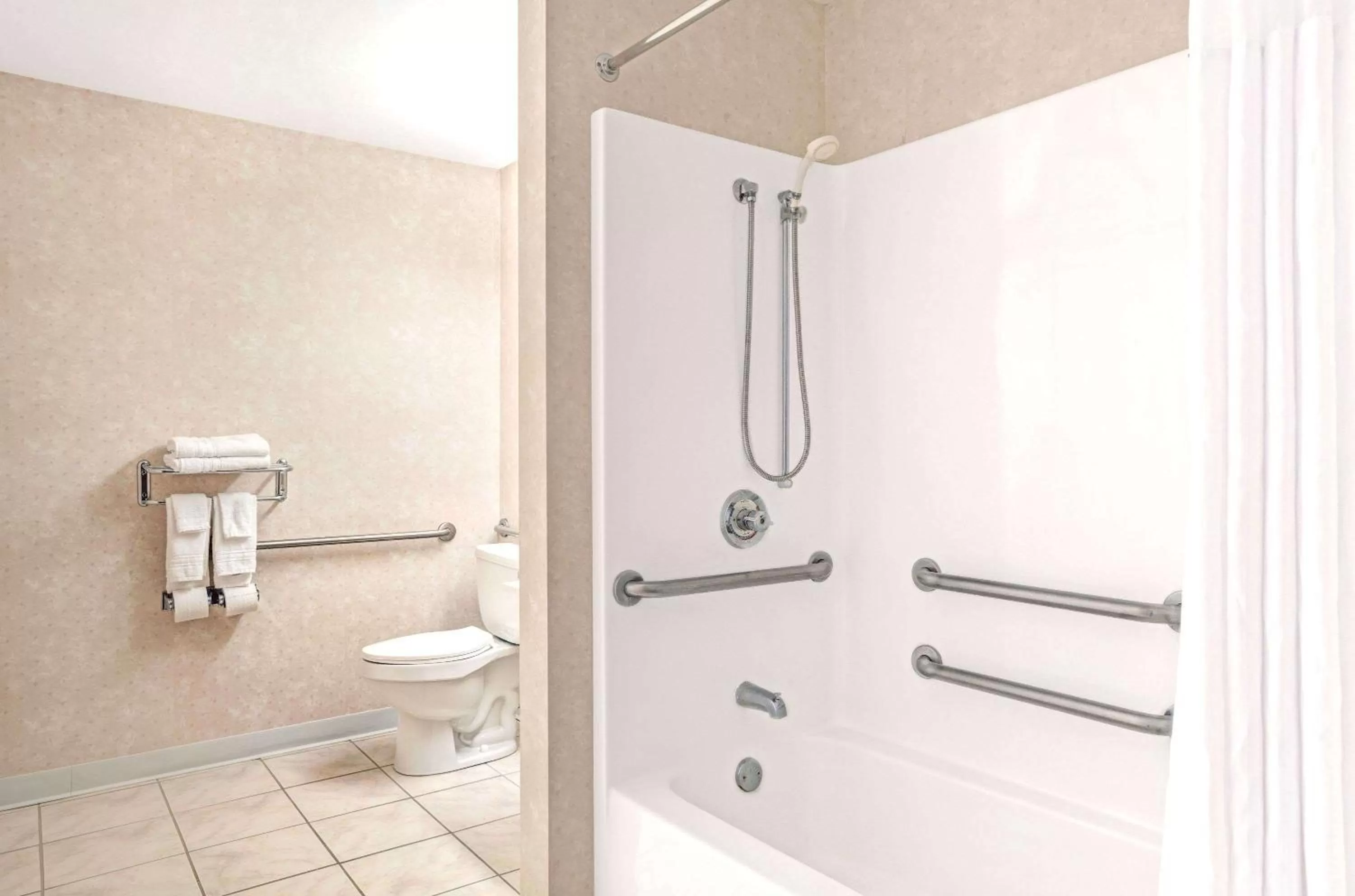 Bathroom in Days Inn by Wyndham Sturbridge