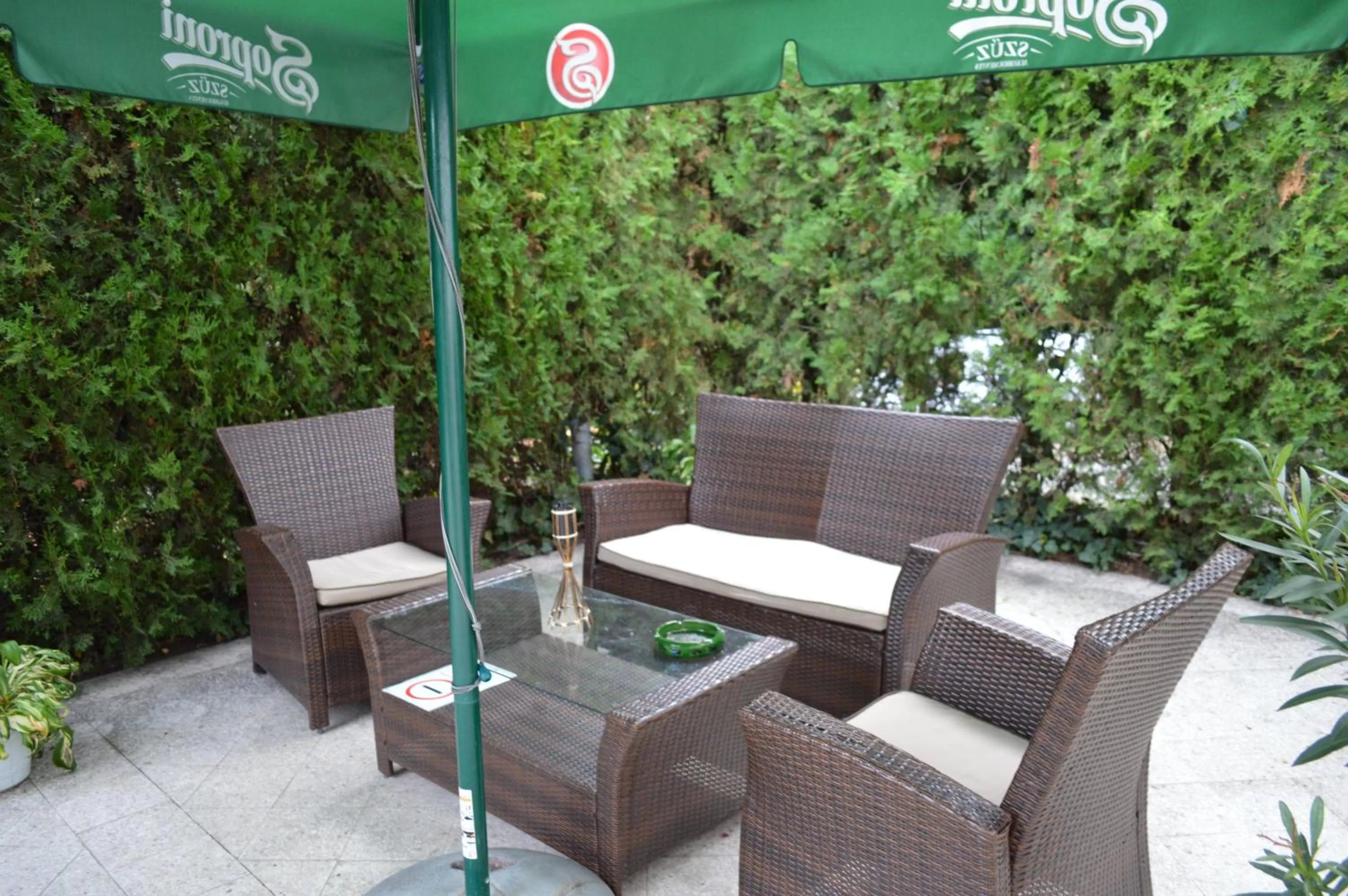 Balcony/Terrace in Muskátli Panzió