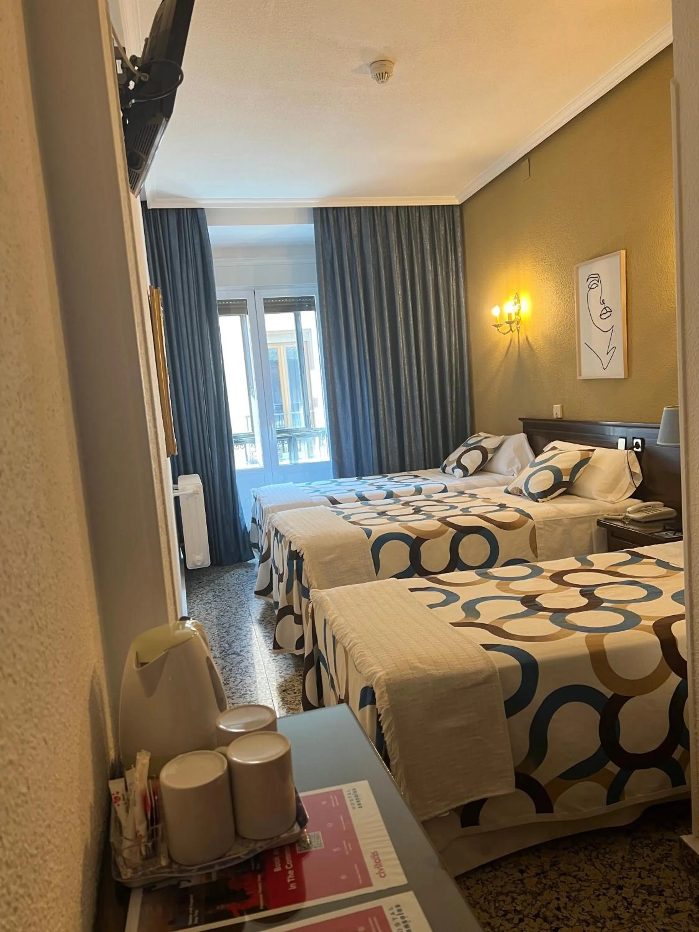 Photo of the whole room, Bed in Hostal Sonsoles Madrid-Centro