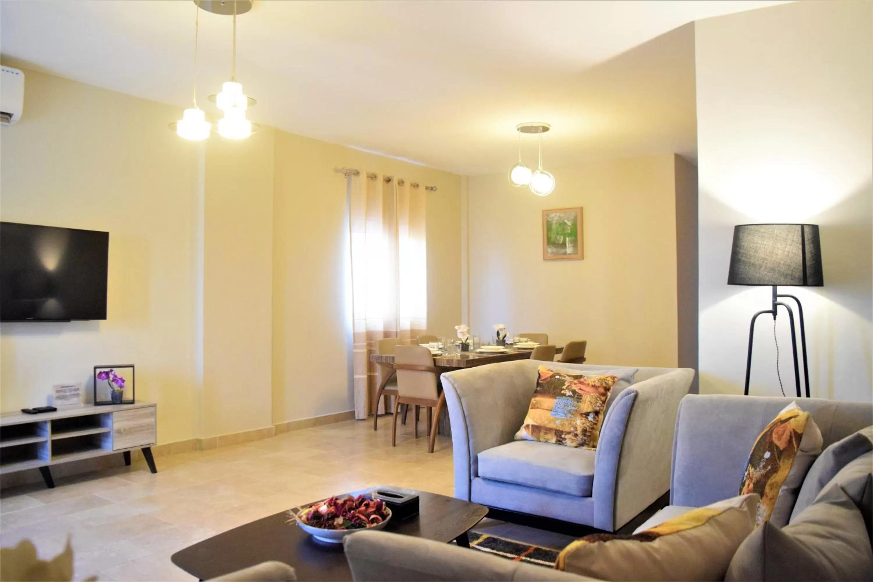 Living room, Seating Area in Montecito Apartments