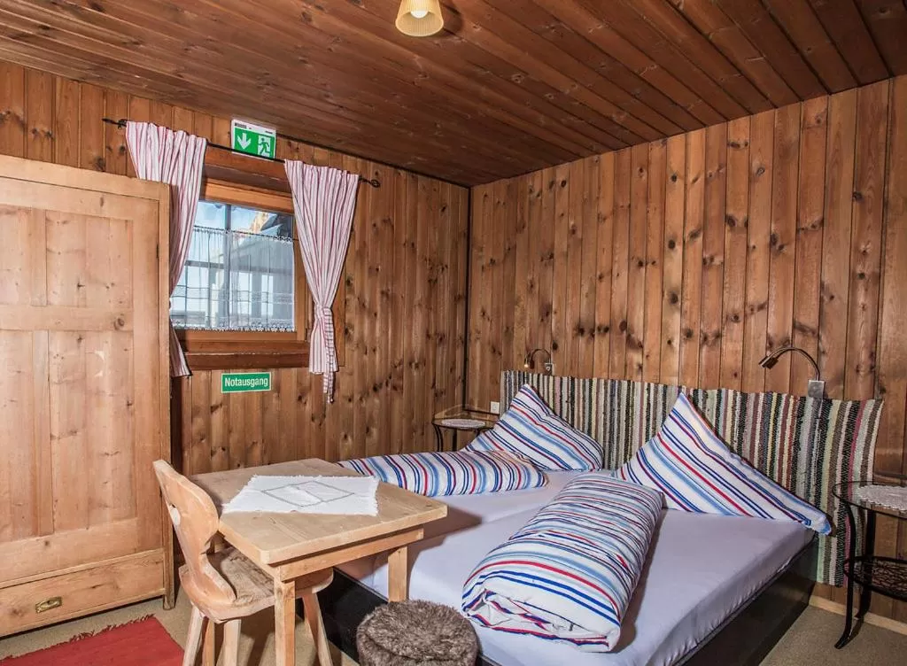 Hocheckhuette On Top of the Kitzbuehel Hahnenkamm Mountain