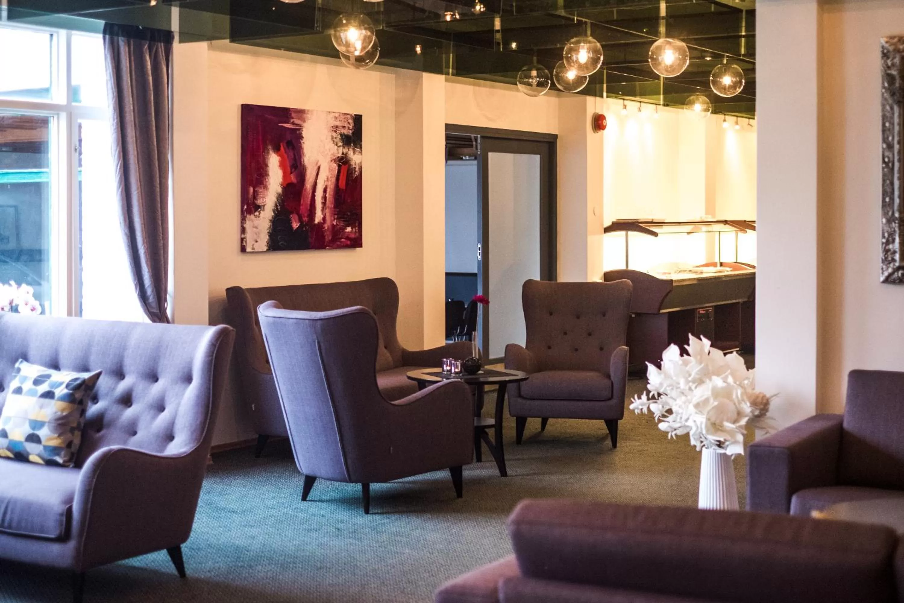 Lobby or reception, Seating Area in Tynset Hotel