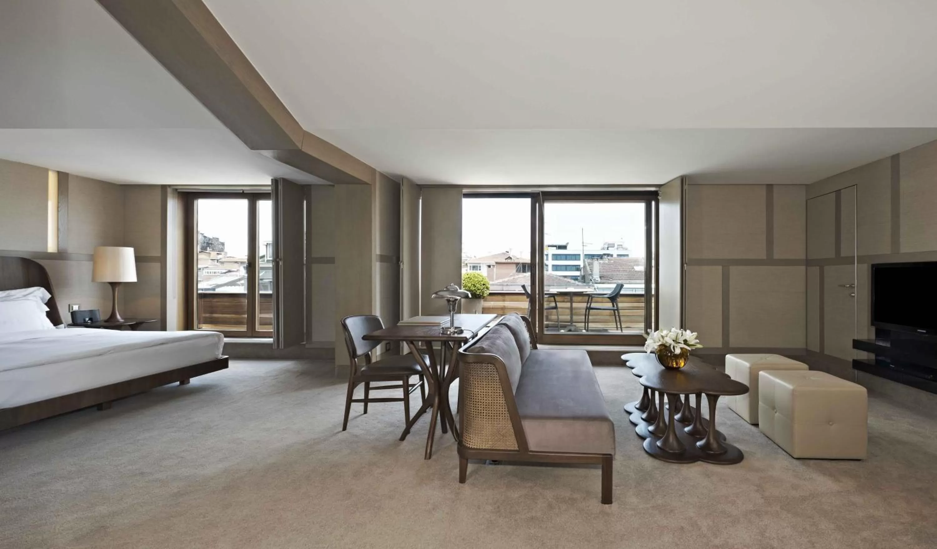 Balcony/Terrace, Bed in The Stay Nisantasi