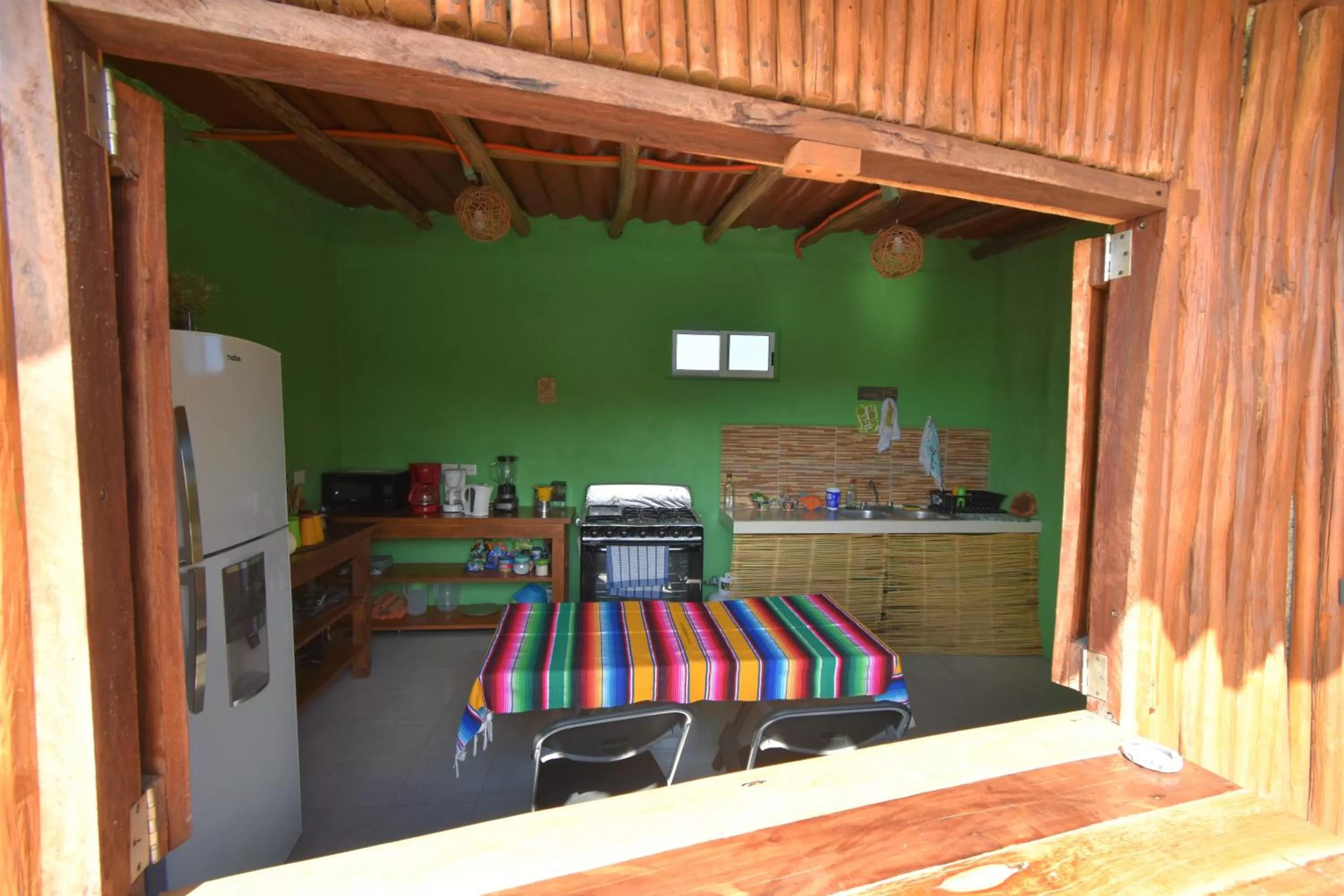 Kitchen or kitchenette in Casa Almendro