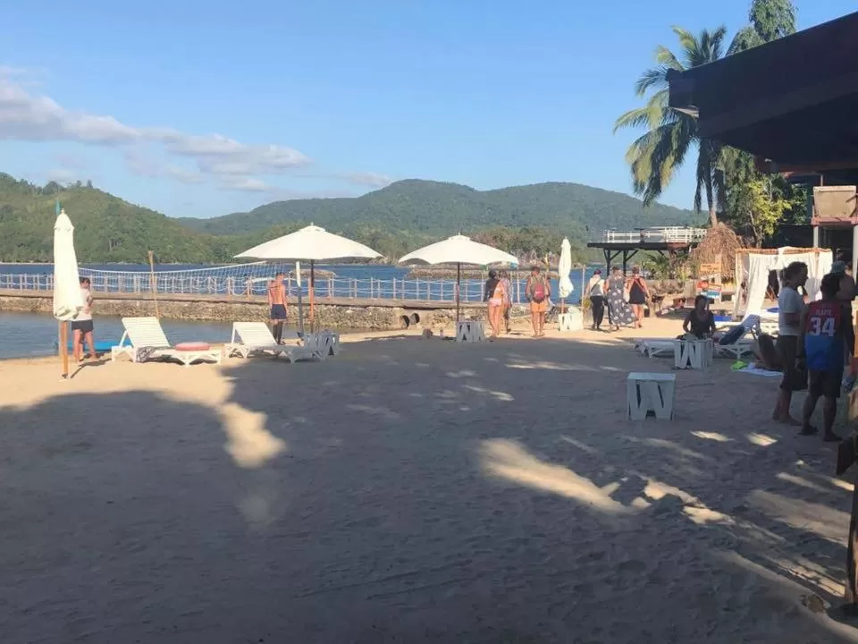 Beach in Pangulatan Beach Resort