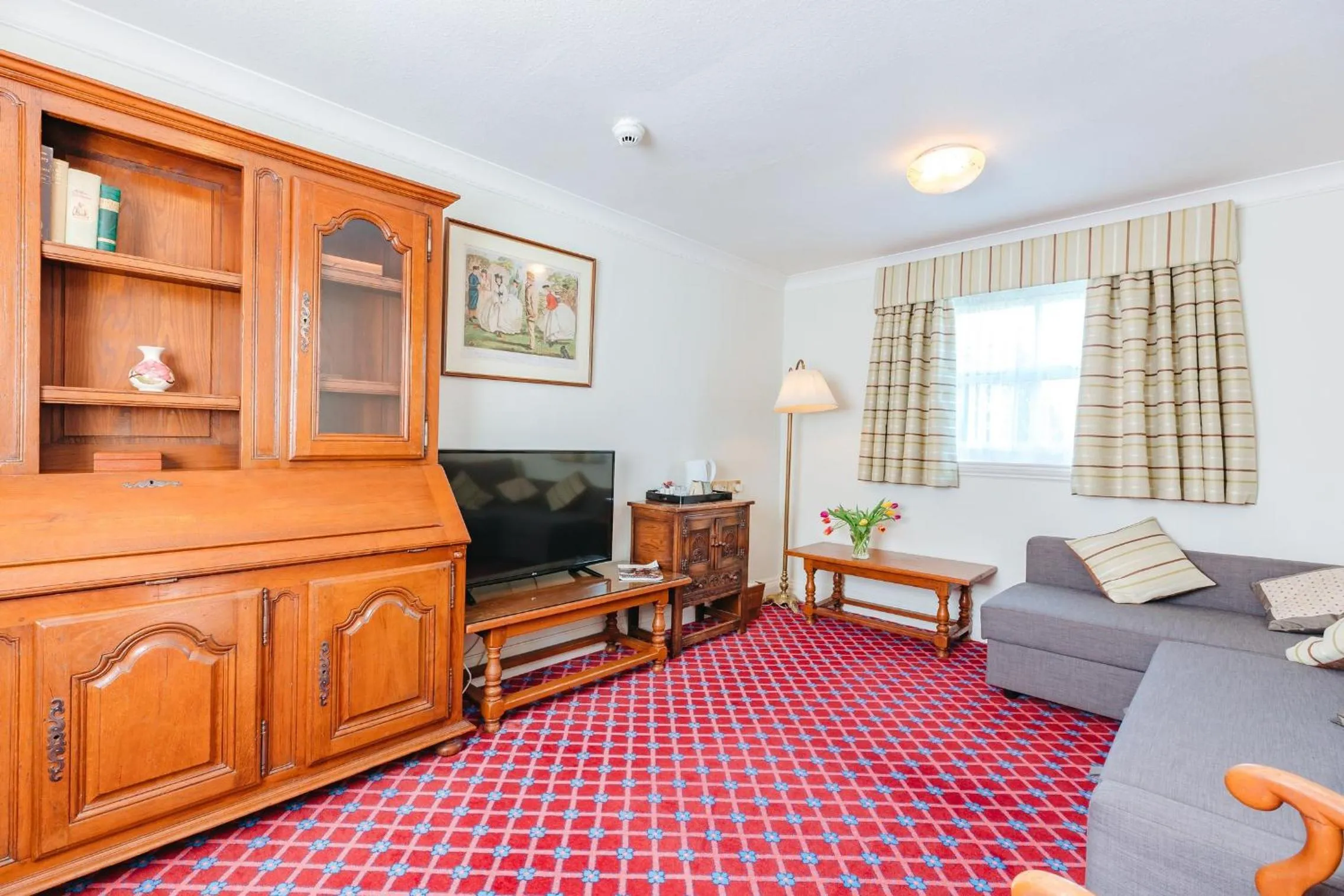 Bedroom in The Old Vicarage
