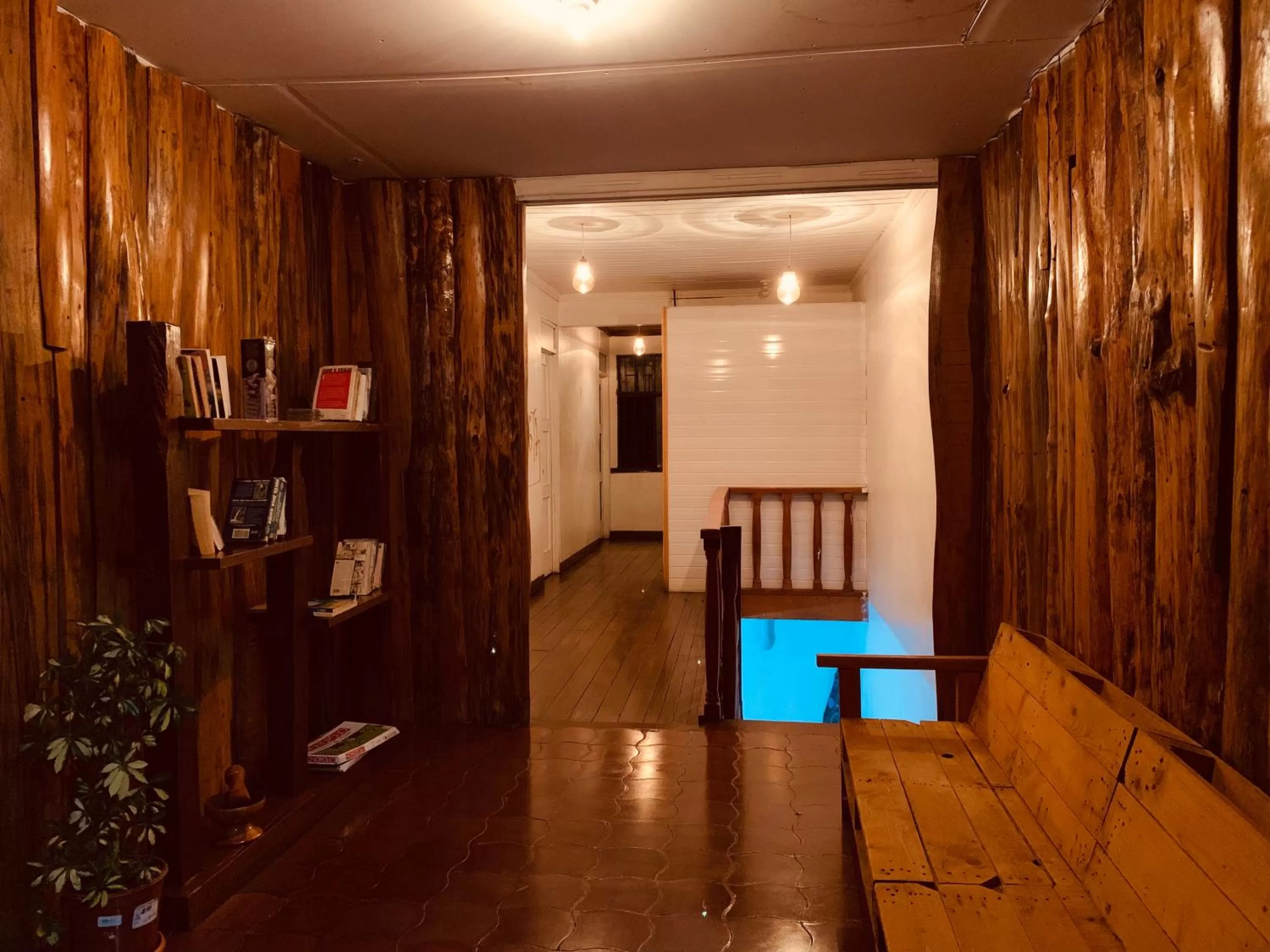 Living room in Hotel Cortez Azul