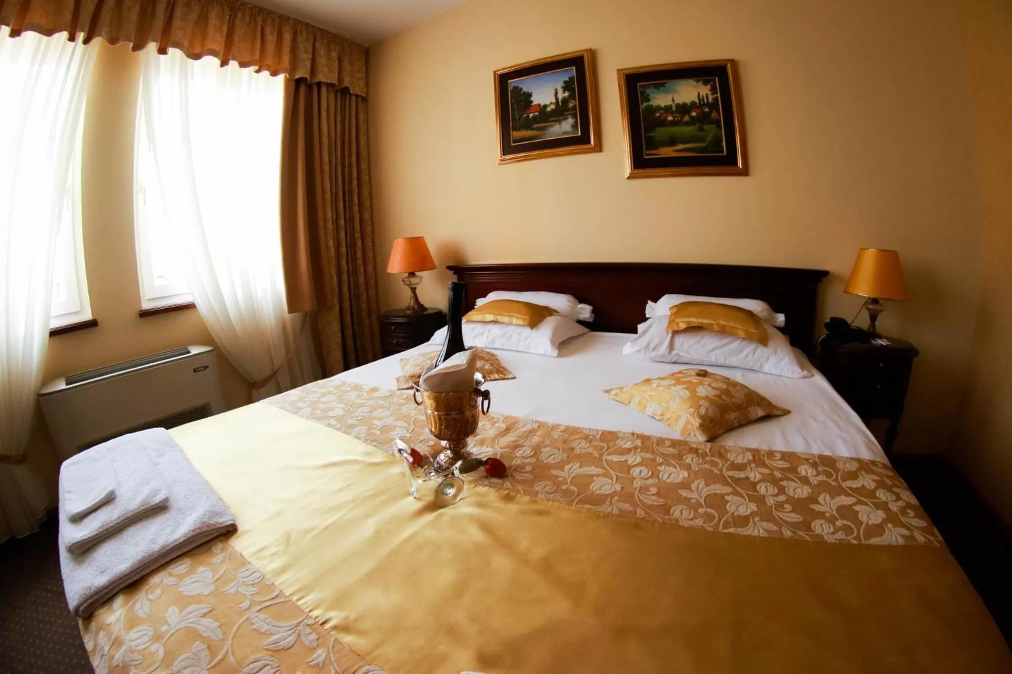 Bedroom, Bed in Garni Hotel Andric