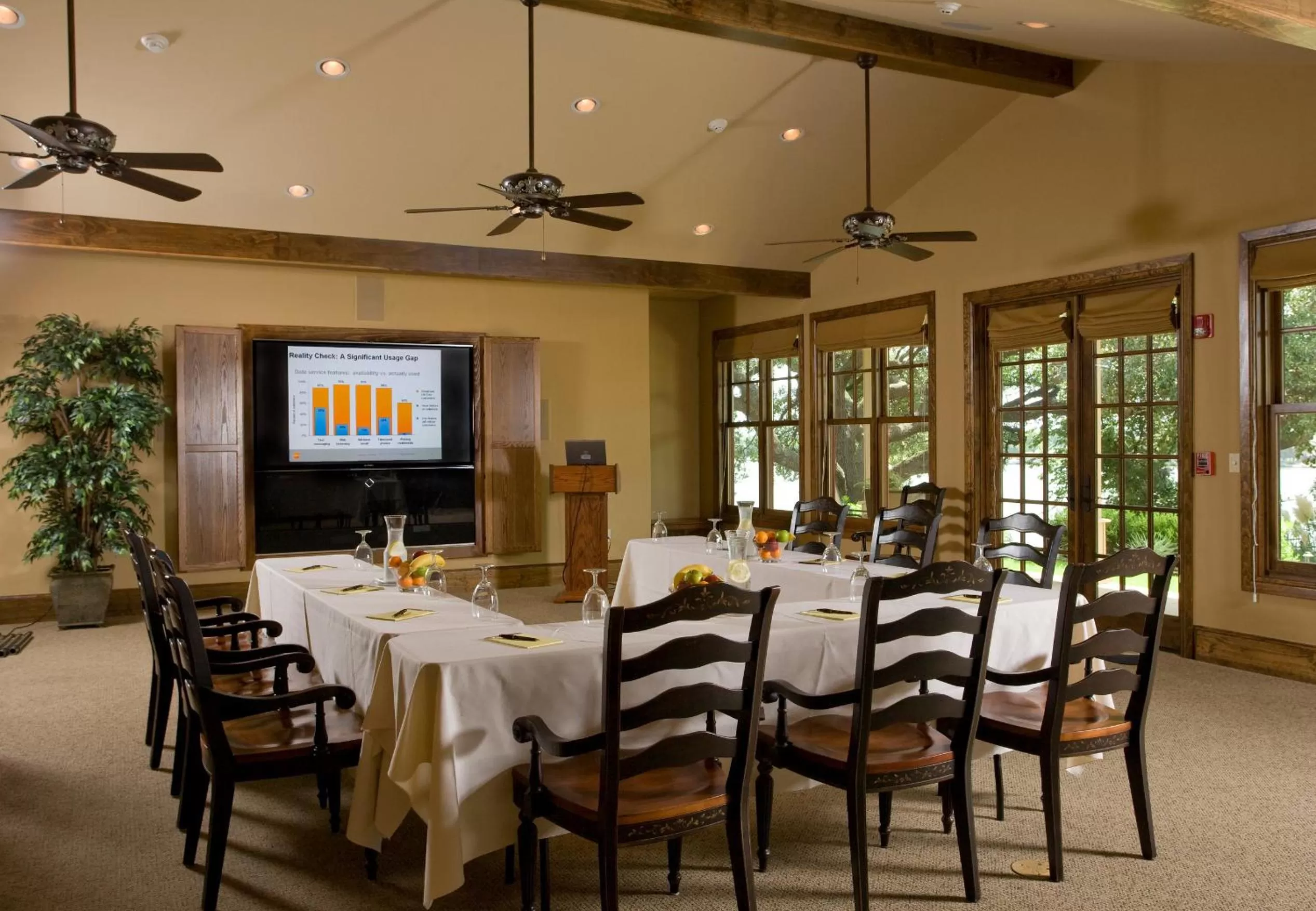 Meeting/conference room in Inn on Lake Granbury a Boutique Hotel