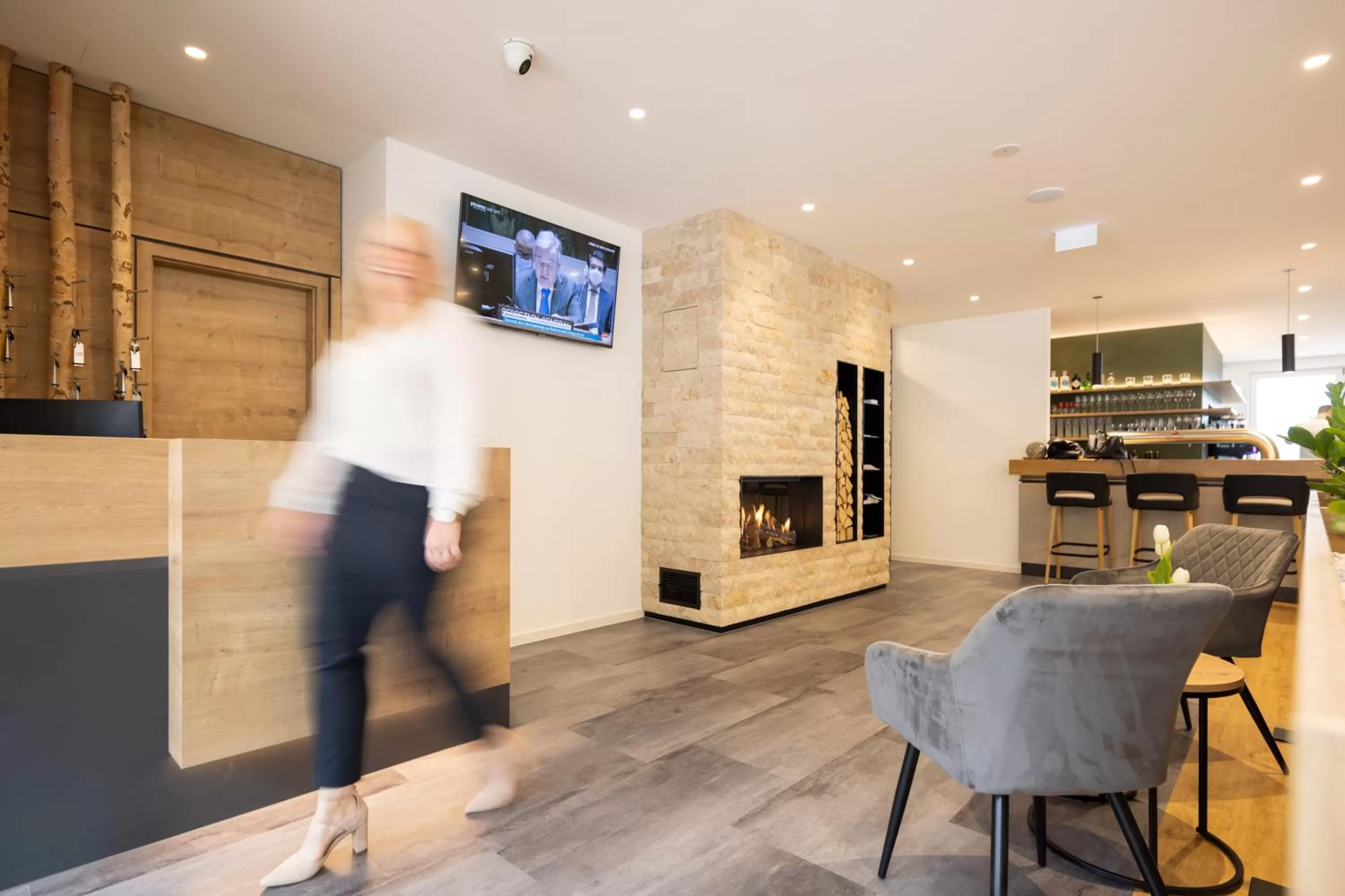 Lobby or reception in Hotel Restaurant Sennerbad