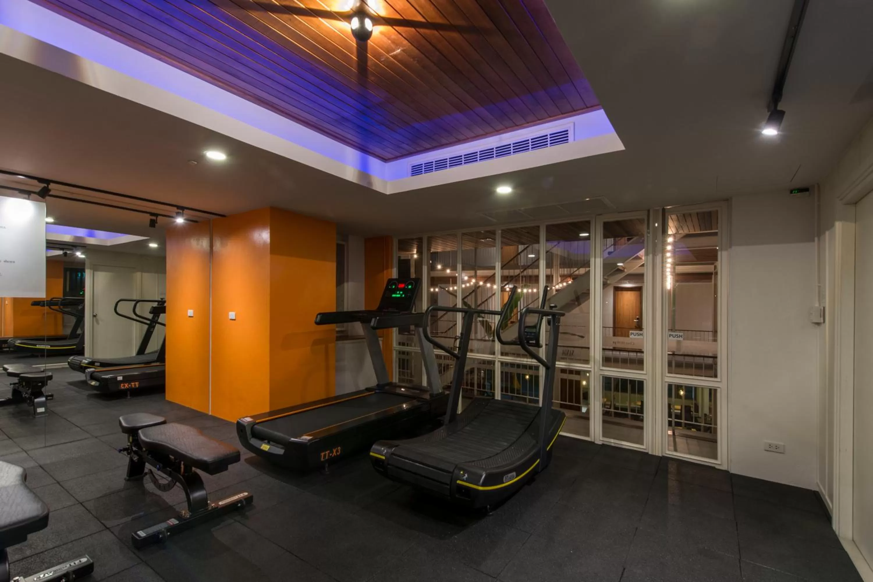 Fitness centre/facilities in Nanda Heritage Hotel