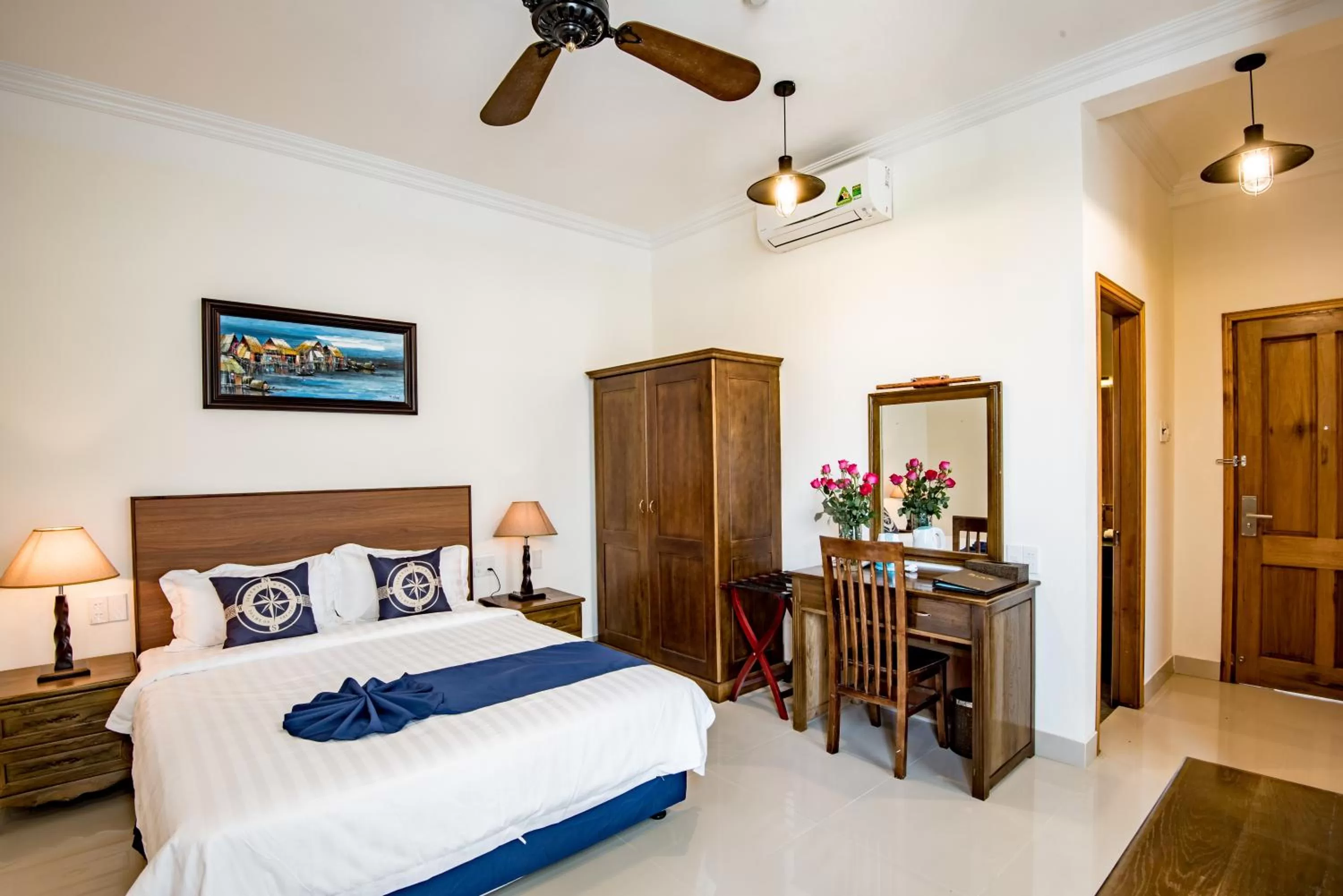 Bed in Santa Sea Villa