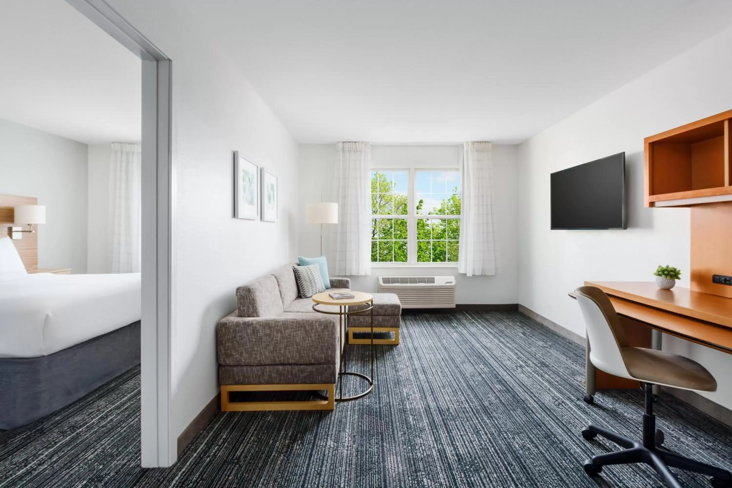 One-Bedroom Queen Suite with Sofa Bed in TownePlace Suites Manchester-Boston Regional Airport One-Bedroom Queen Suite with Sofa Bed in TownePlace Suites Manchester-Boston Regional Airport