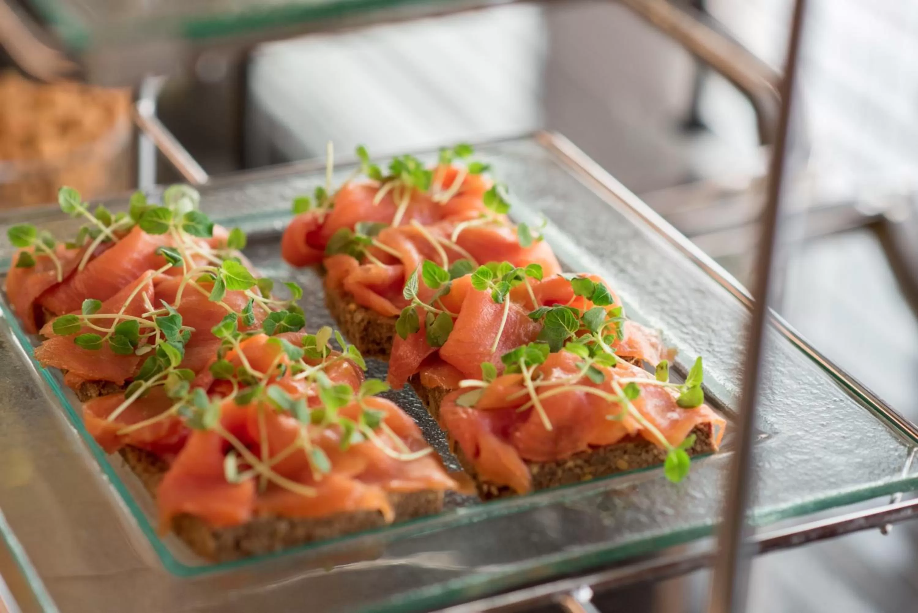 Food close-up in Radisson Blu Hotel, Doha