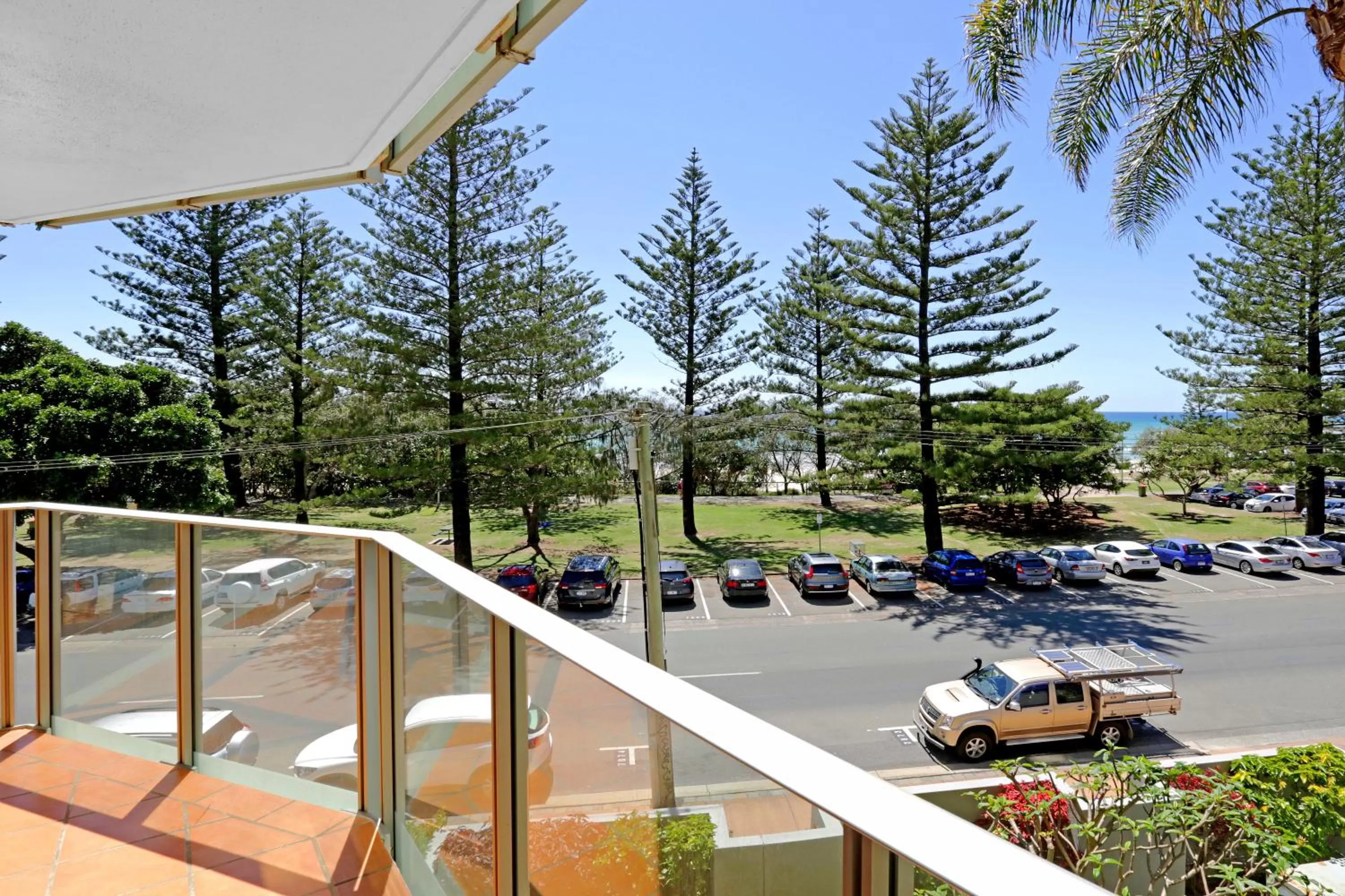Balcony/Terrace in Pacific Regis Beachfront Holiday Apartments