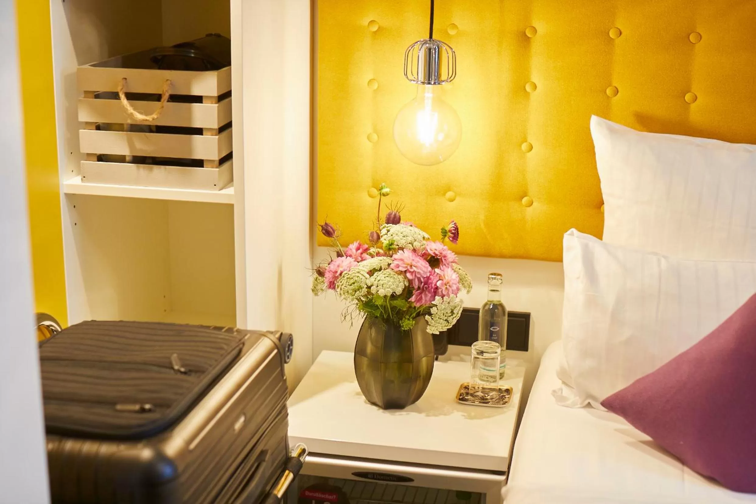 Bed in Hotel Mirabell by Maier Privathotels