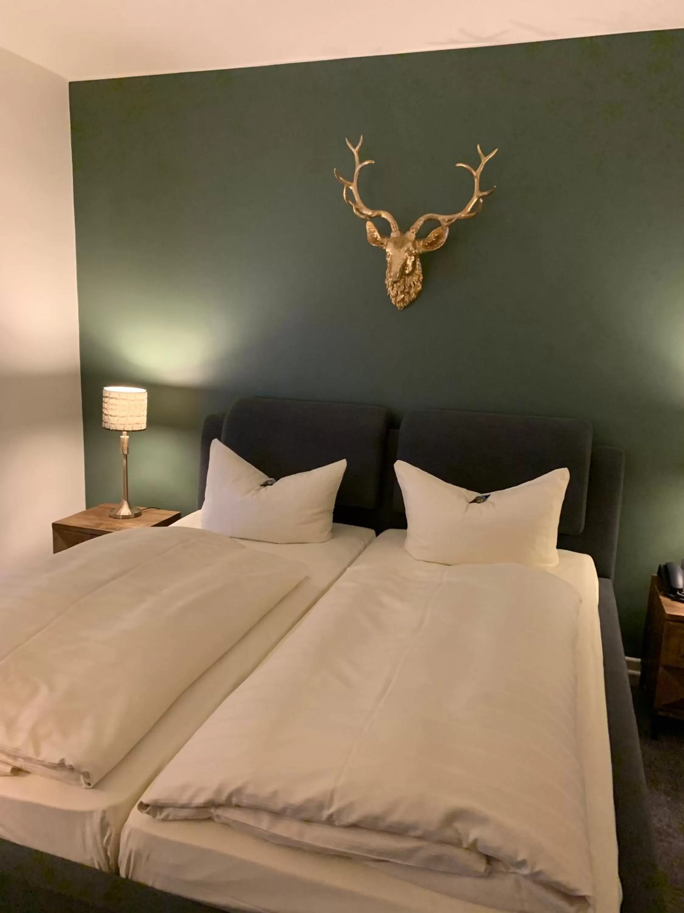 Photo of the whole room, Bed in Waldhotel Riesebusch