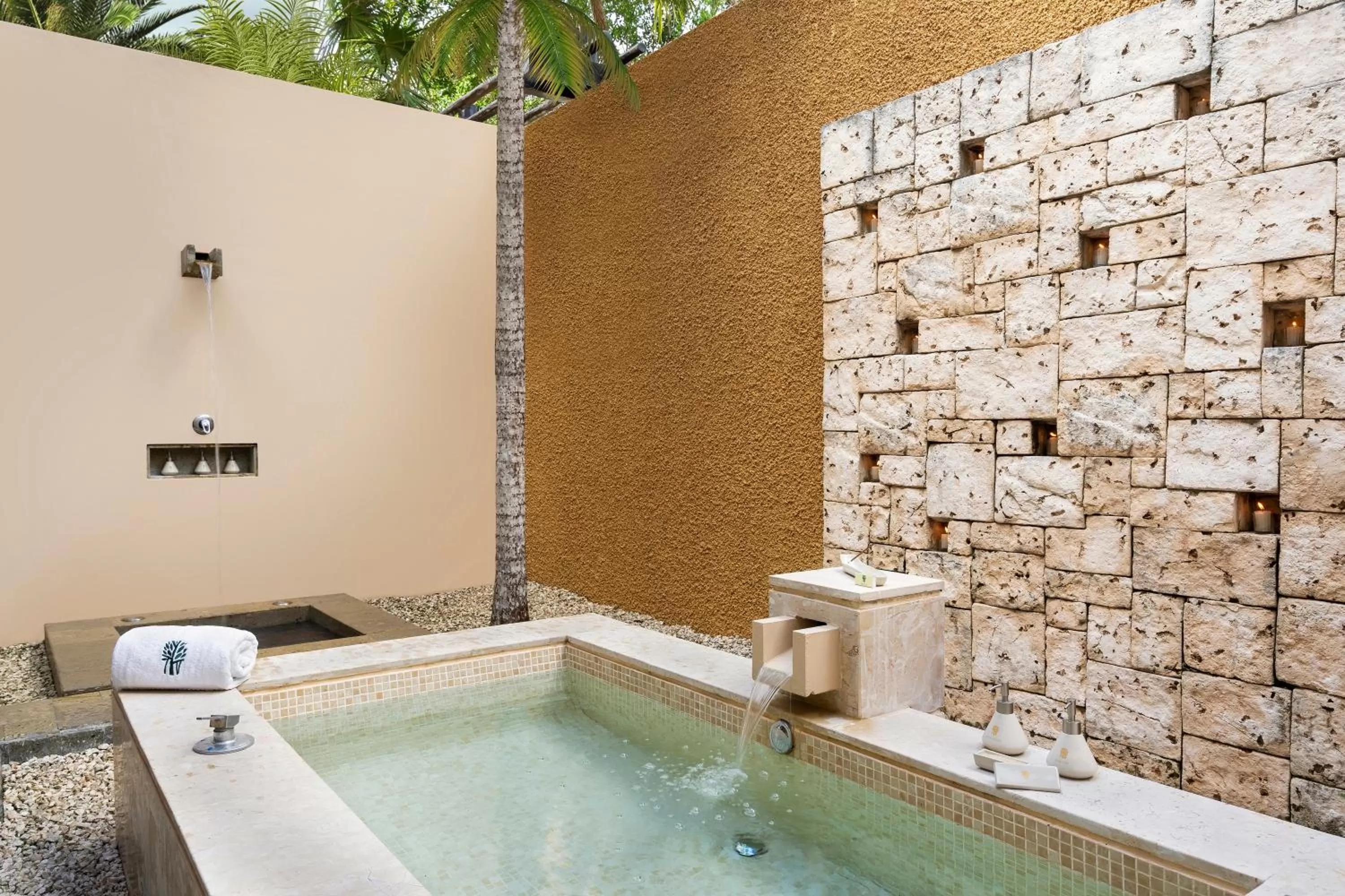 Hot Spring Bath in Banyan Tree Mayakoba