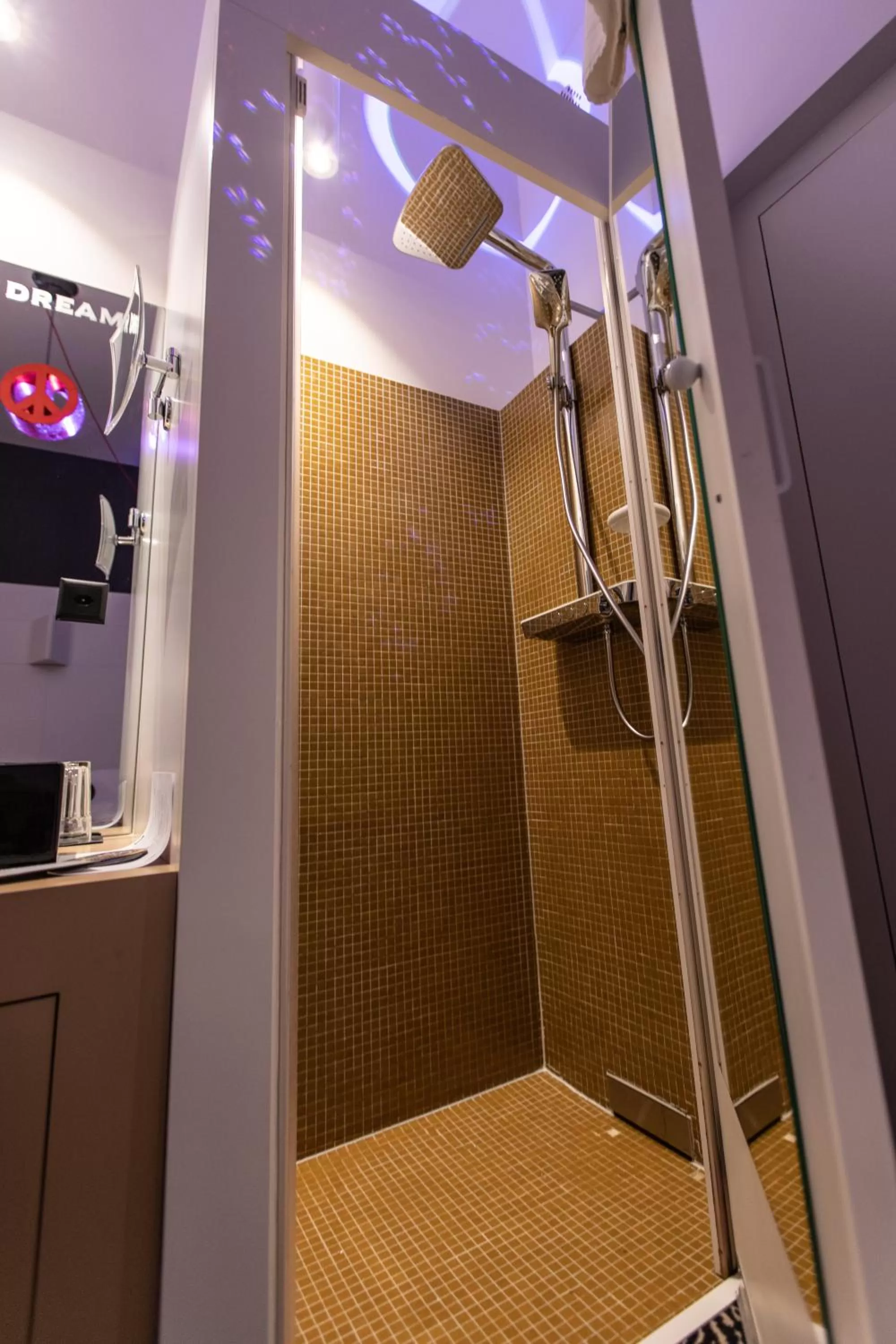 Shower in ibis Styles Lausanne Center MadHouse