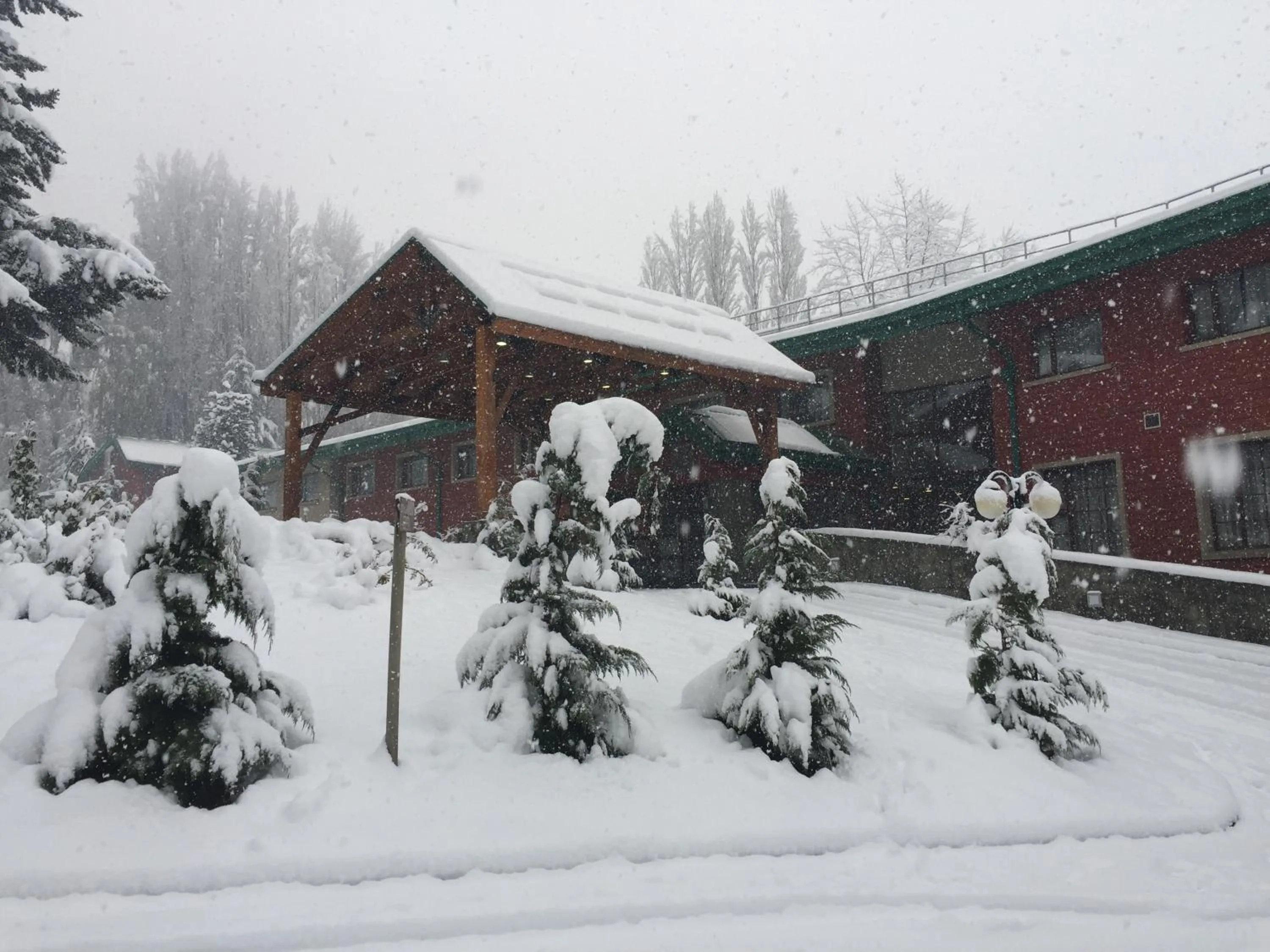 Property building in Hotel Diego de Almagro Coyhaique