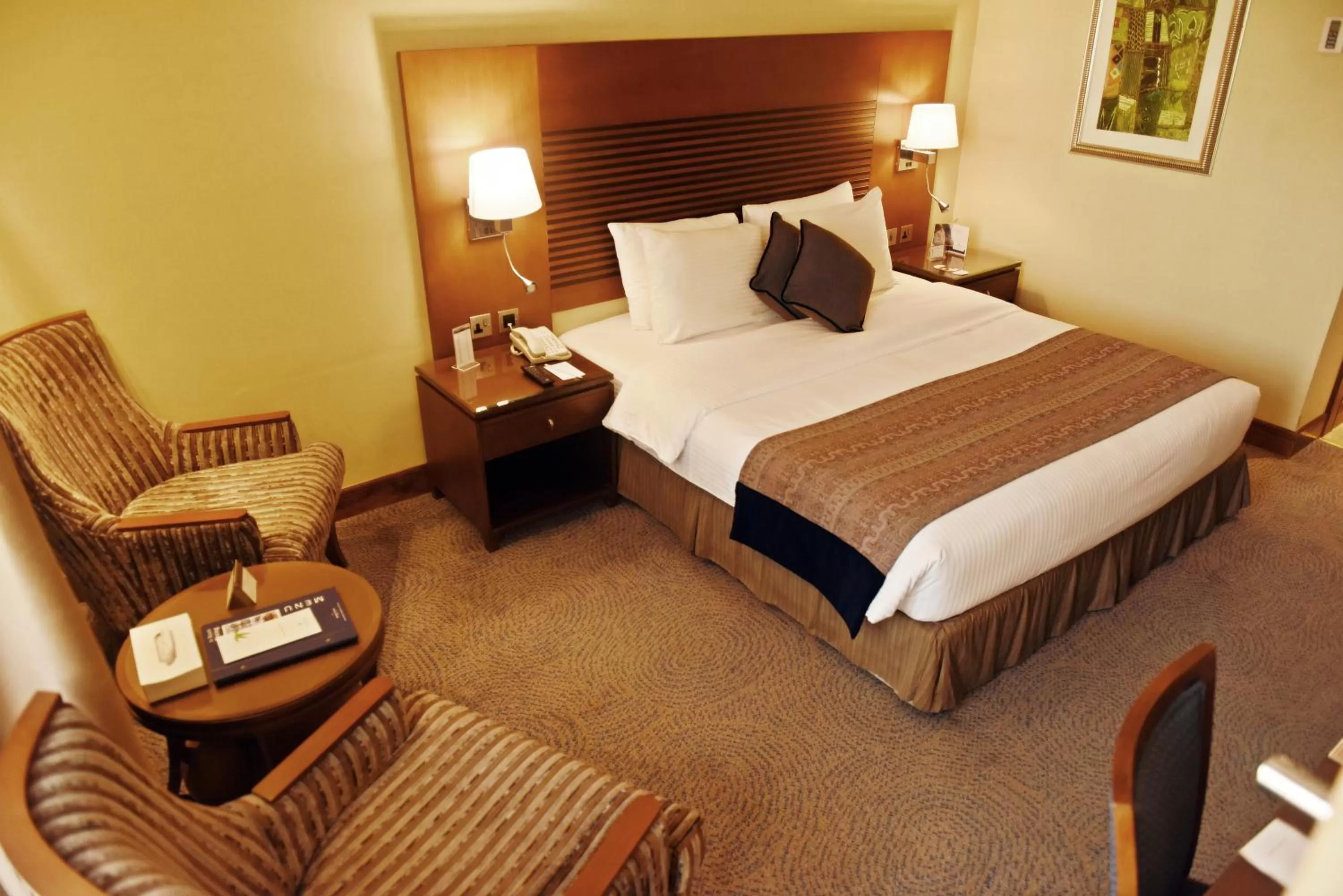 Bed in Golden Tulip Bahrain