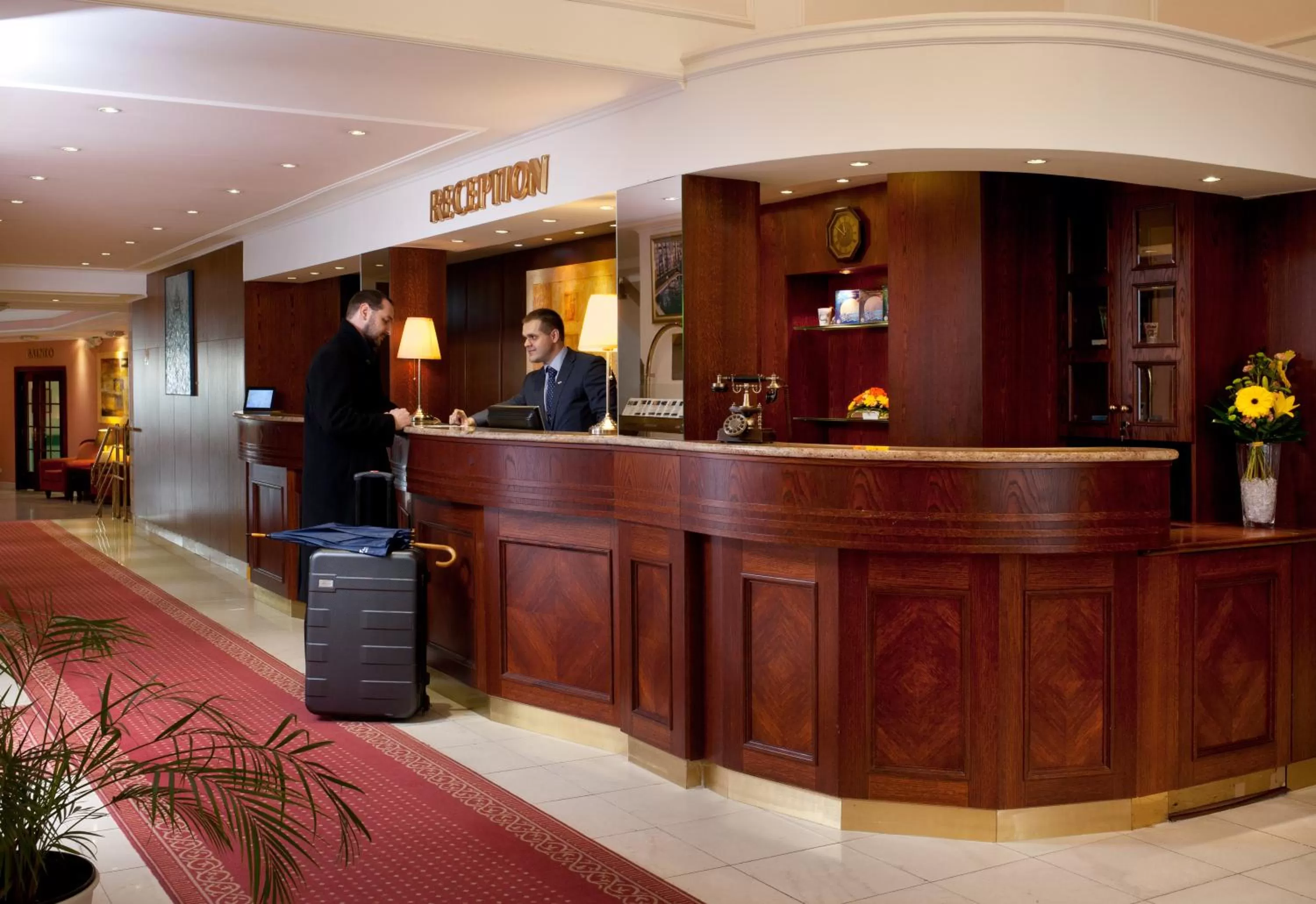 Lobby or reception in Chateau Monty Spa Resort