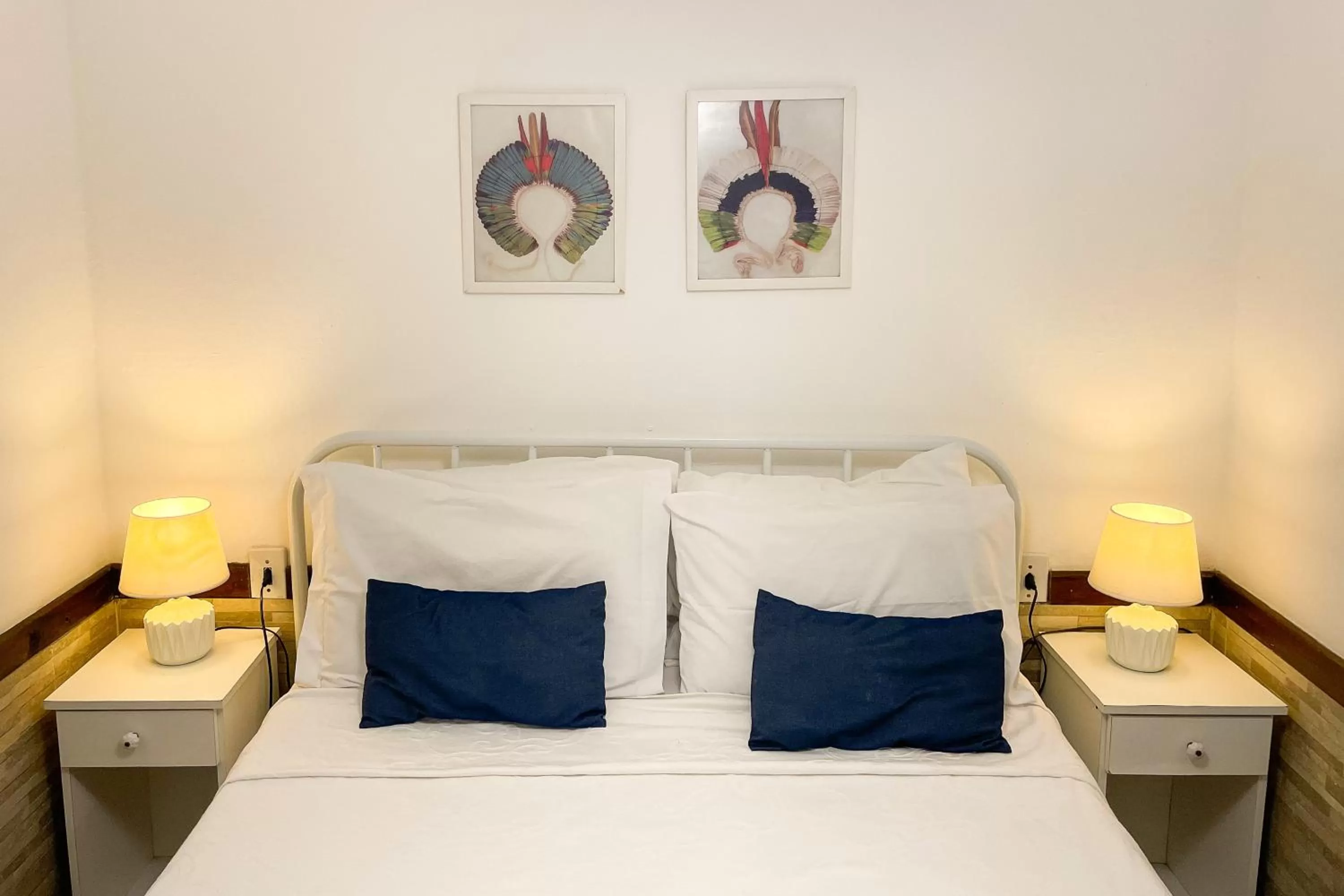 Decorative detail, Bed in Pousada Marittima