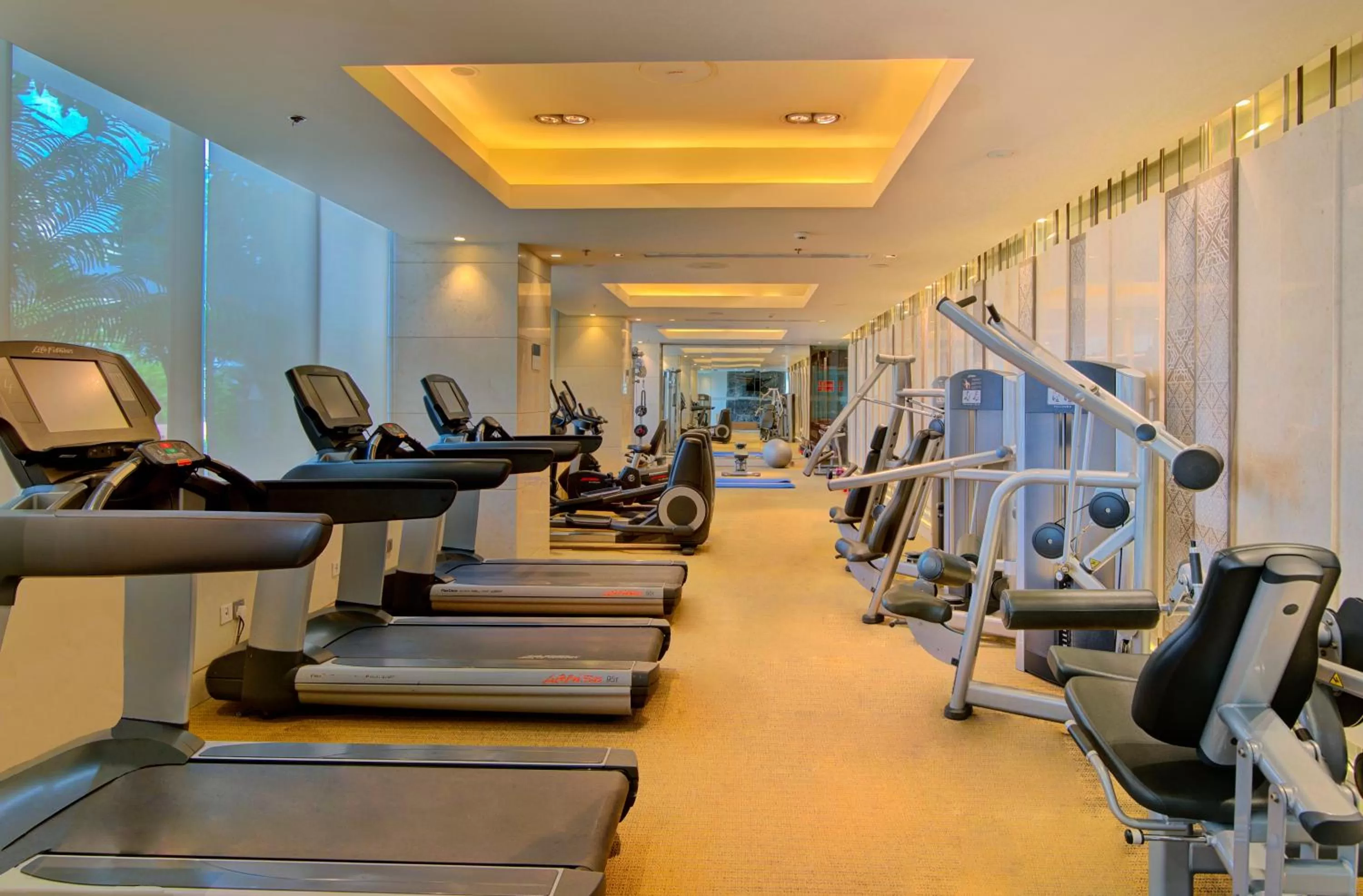 Fitness centre/facilities in Hyatt Ahmedabad