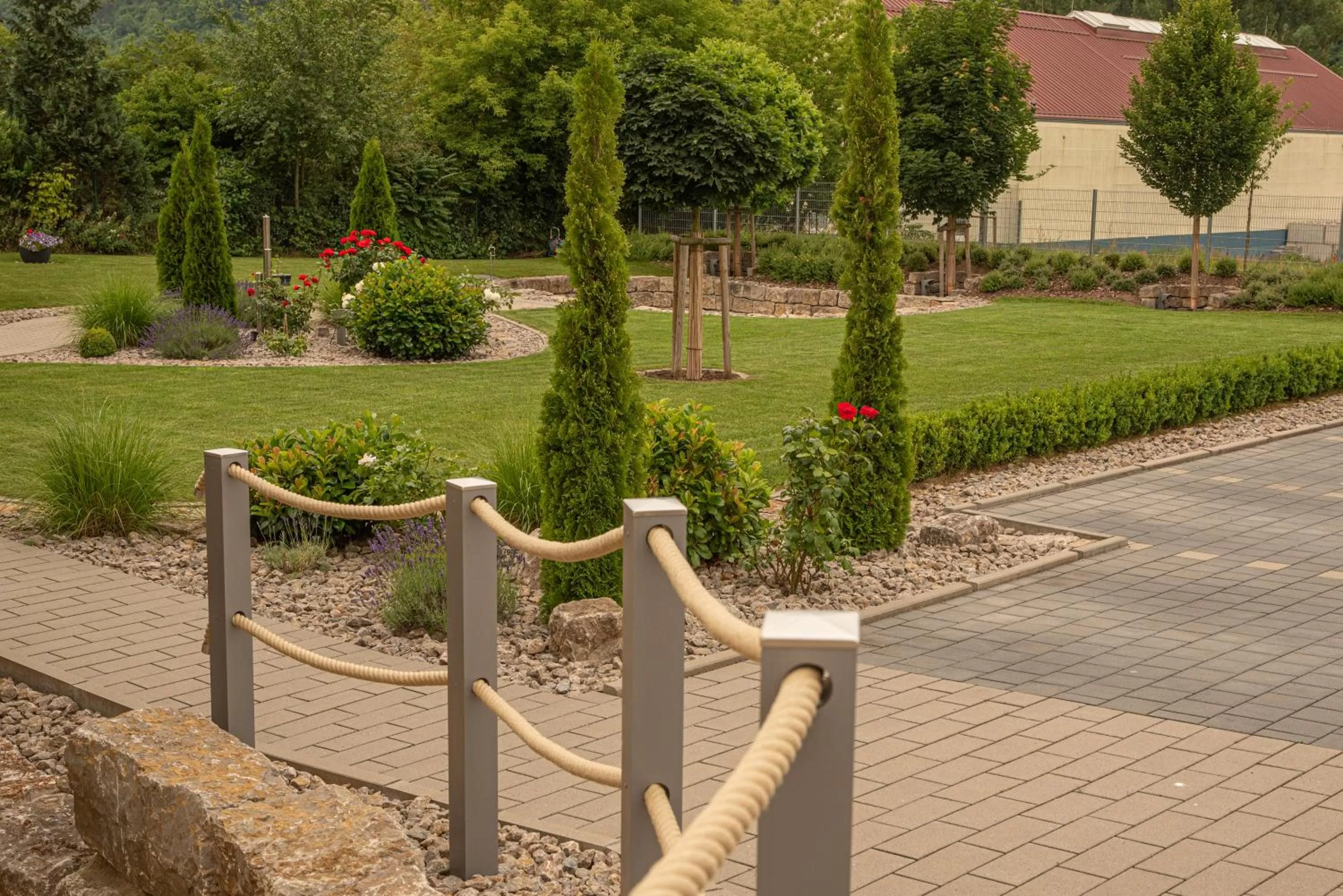 Garden in Hotel Sonnengarten