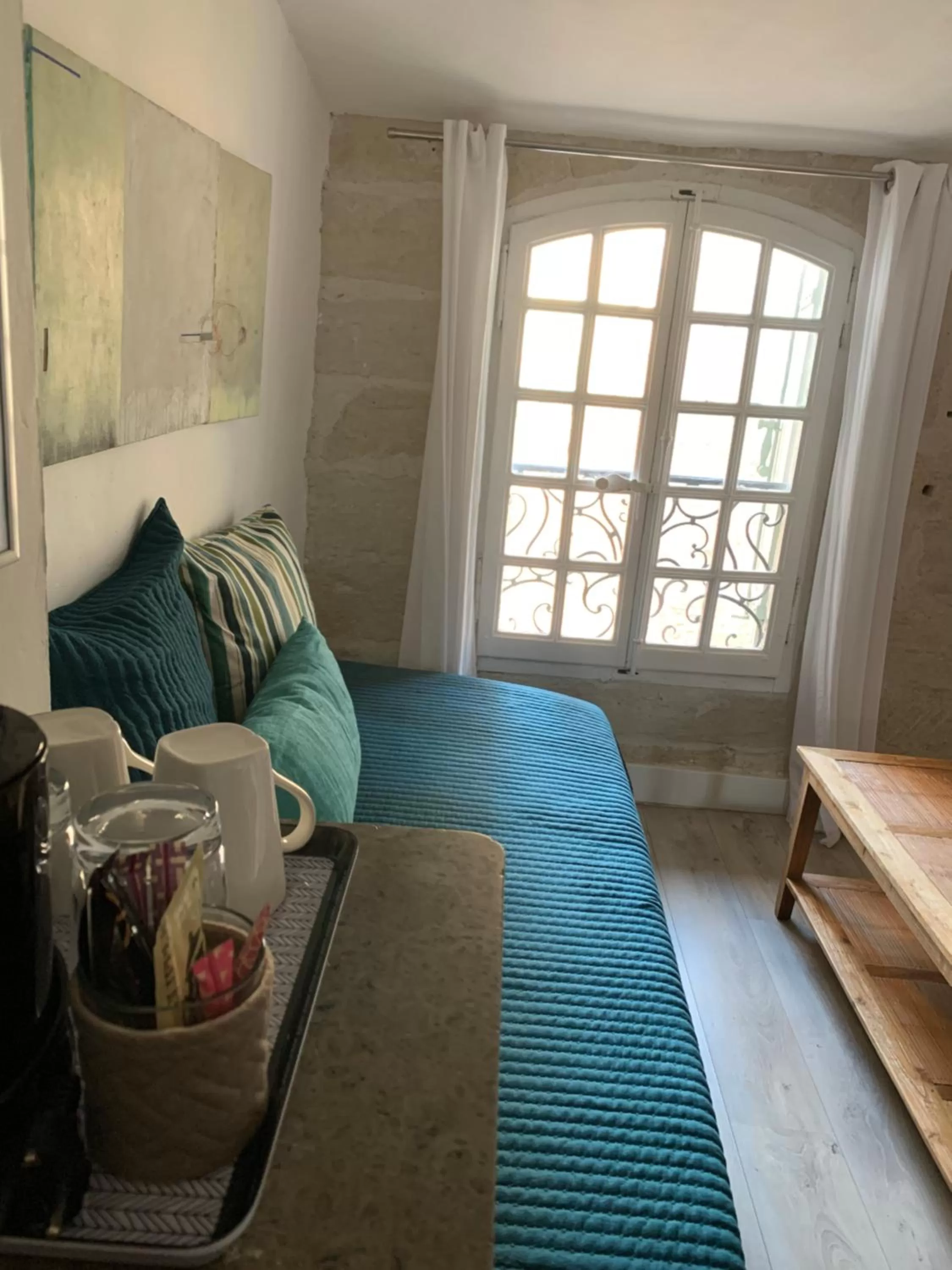 Living room, Bed in In Situ B&B