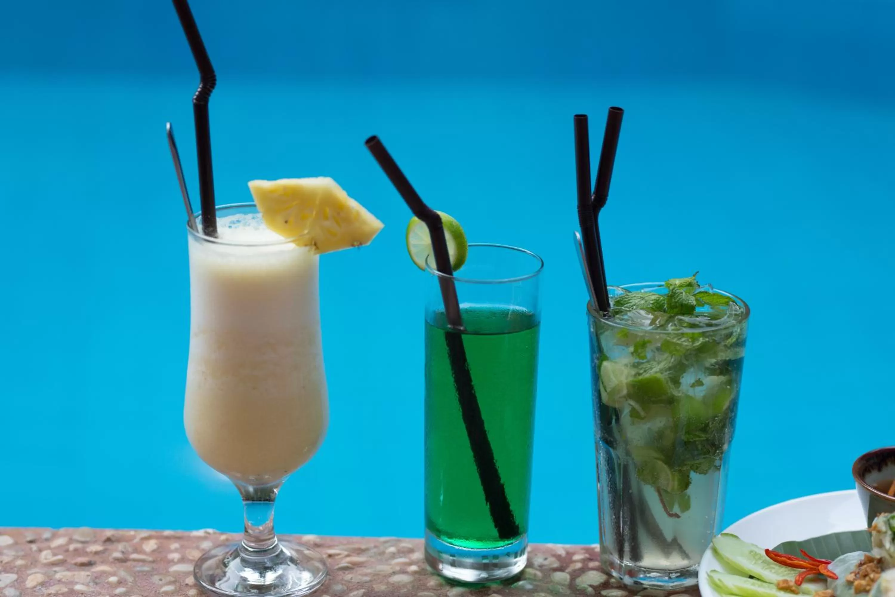 Alcoholic drinks in La Villa du Bonheur