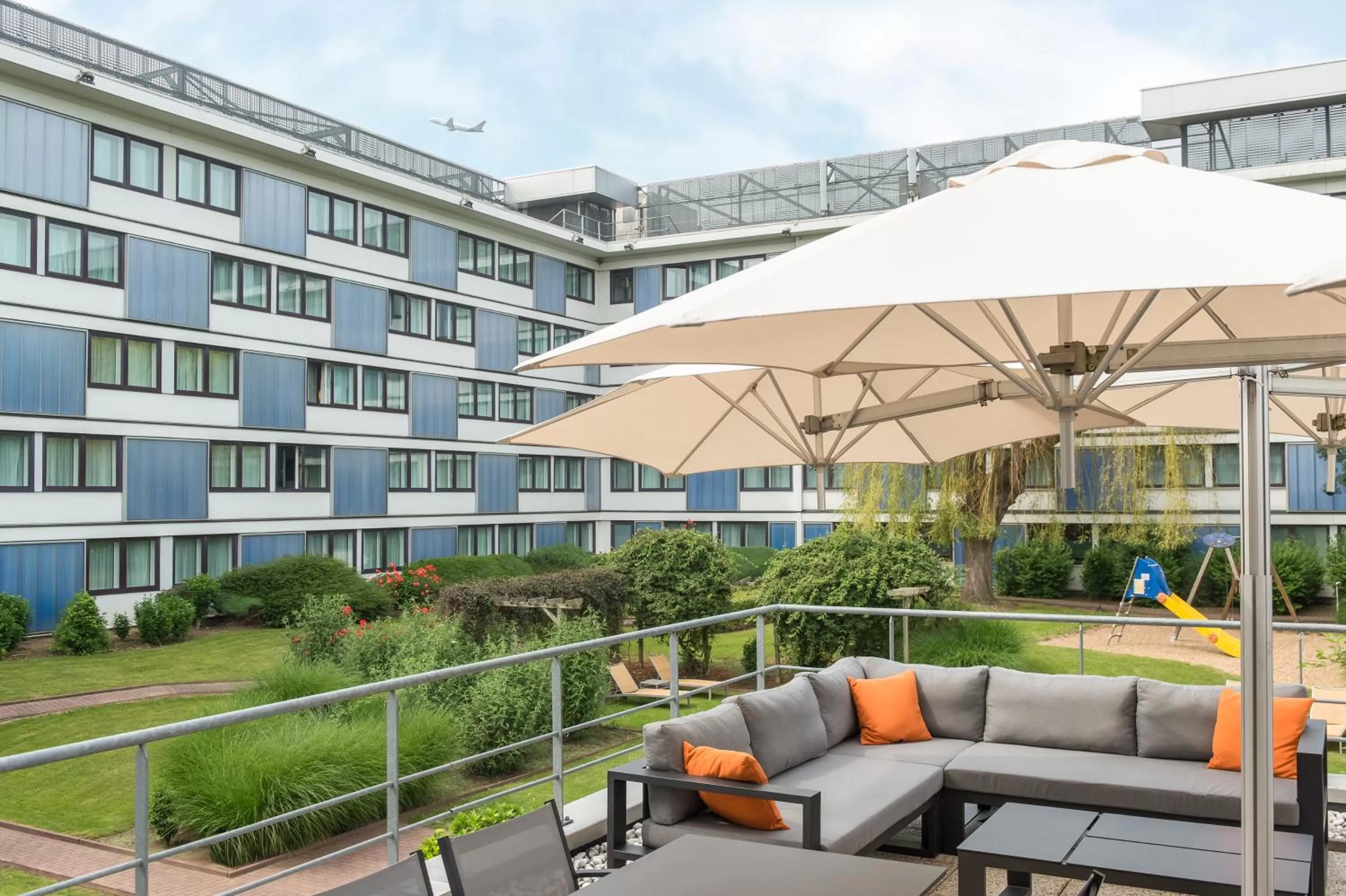 Garden in Novotel Brussels Airport