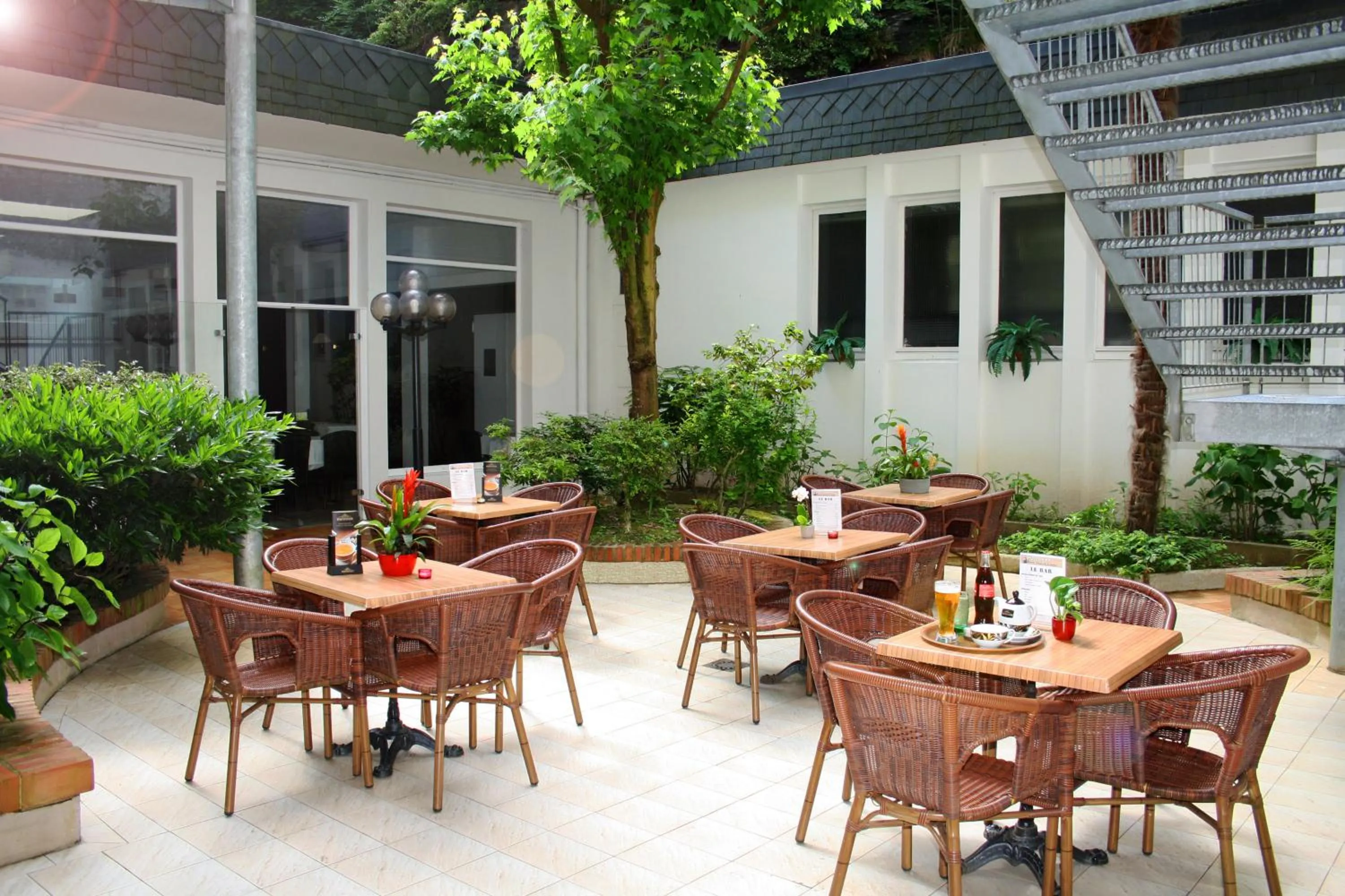 Garden in Adonis Lourdes - Notre Dame de la Sarte