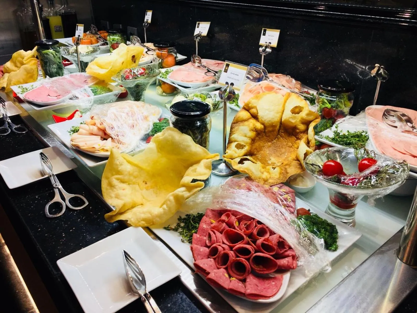 Buffet breakfast in Latanya Hotel Ankara