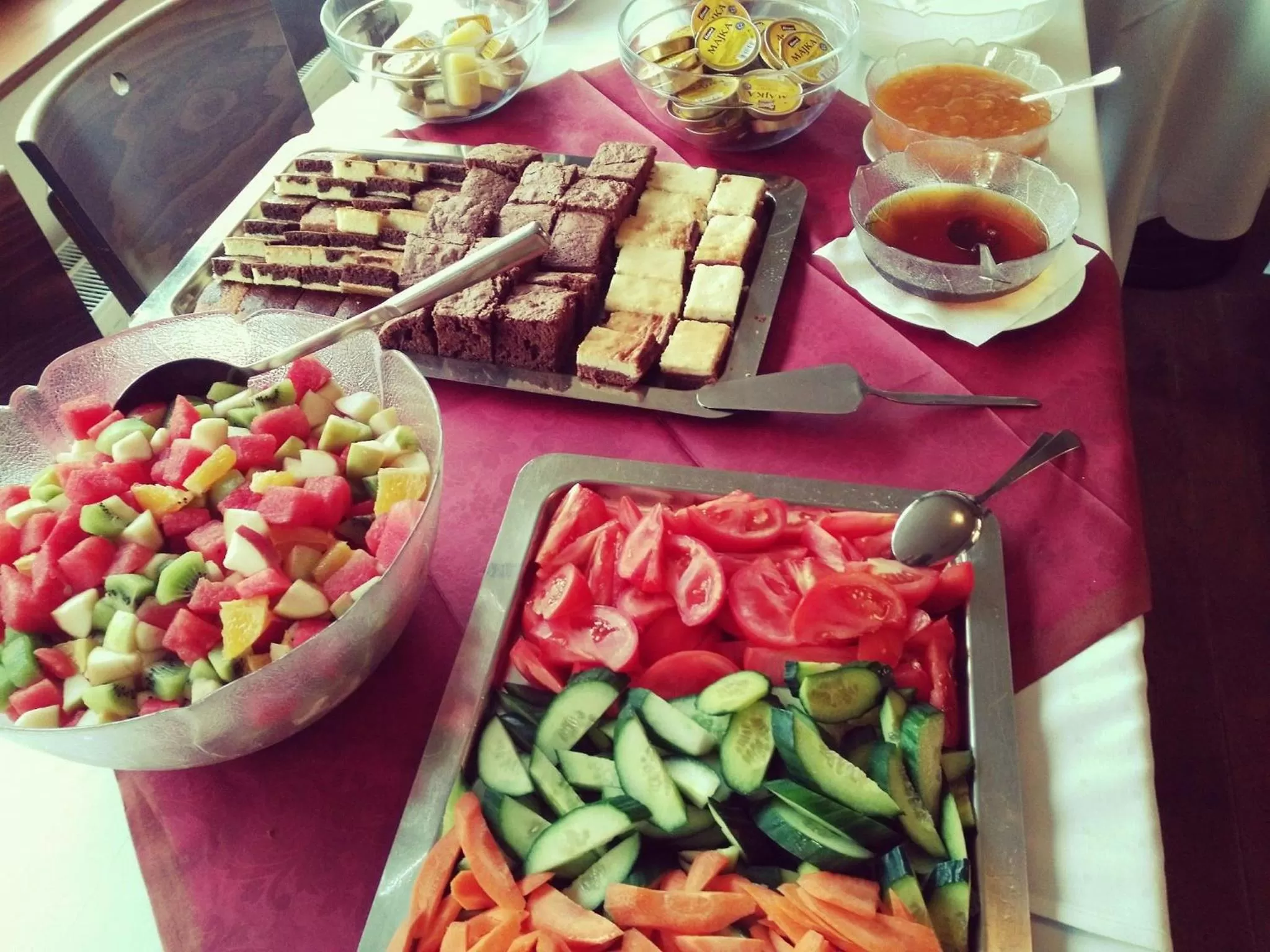 Breakfast, Food in Hotel S-centrum