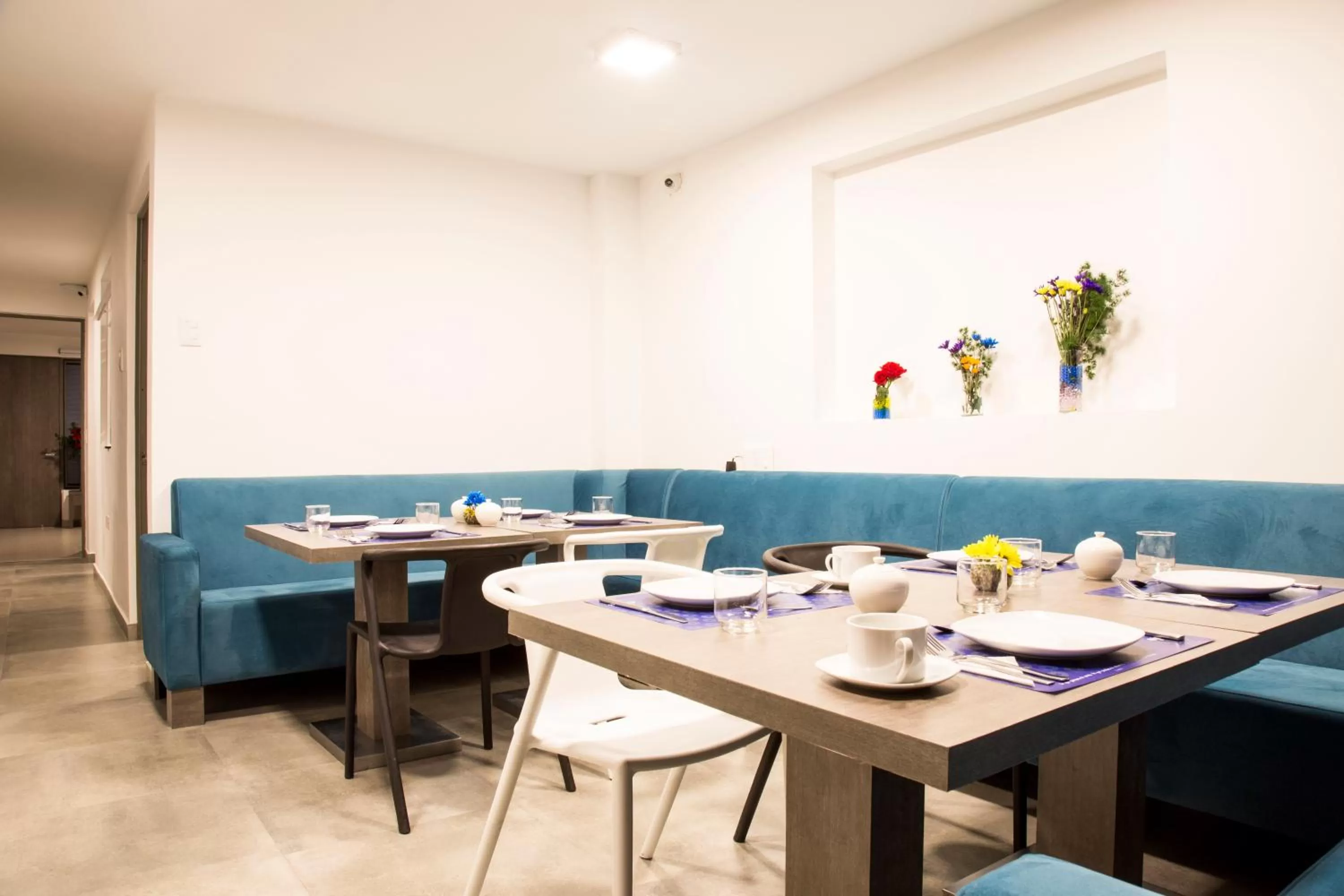 Restaurant/Places to Eat in Agora Suites Self-Service Boutique Hotel