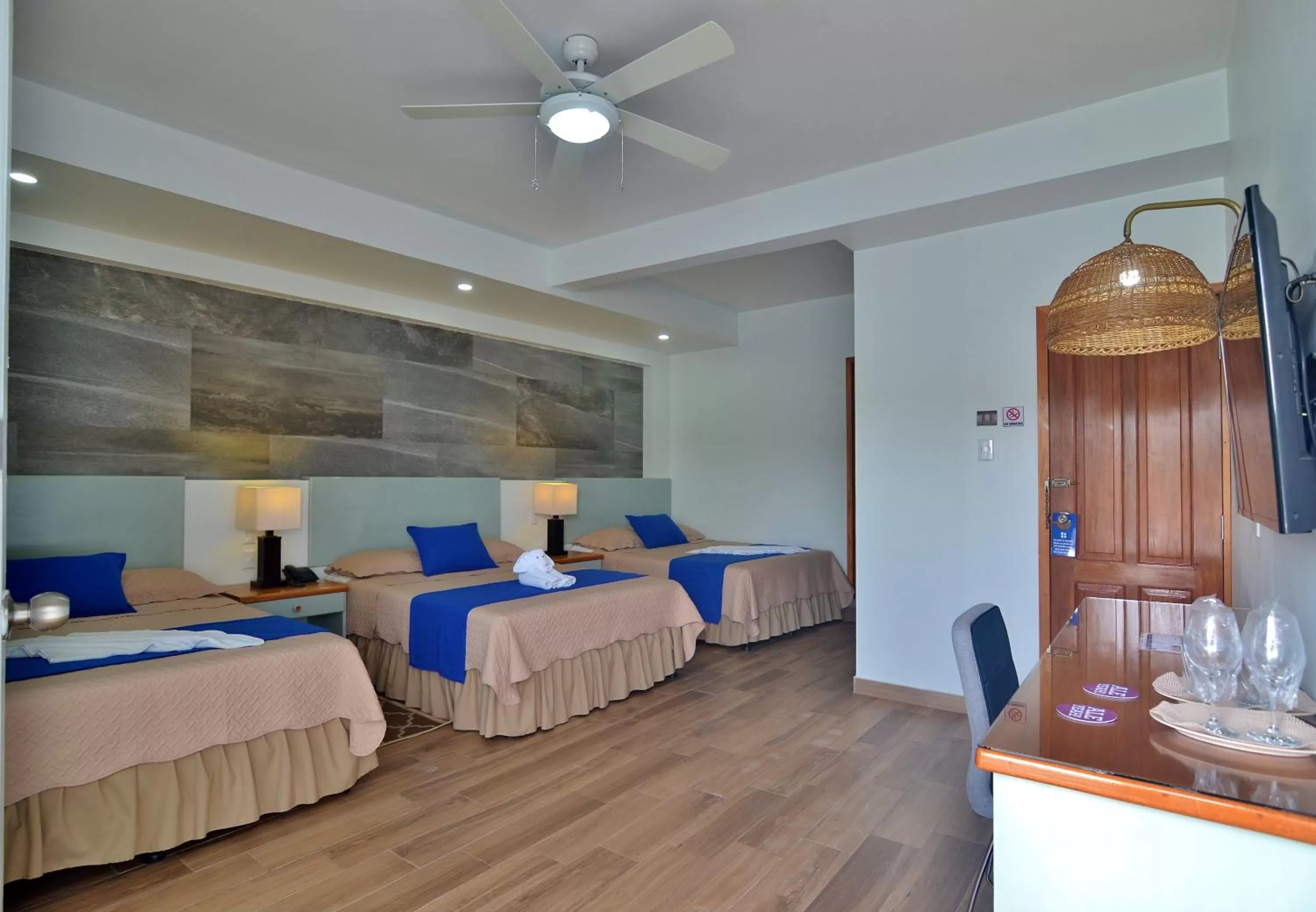 Bed in Hotel Casazul