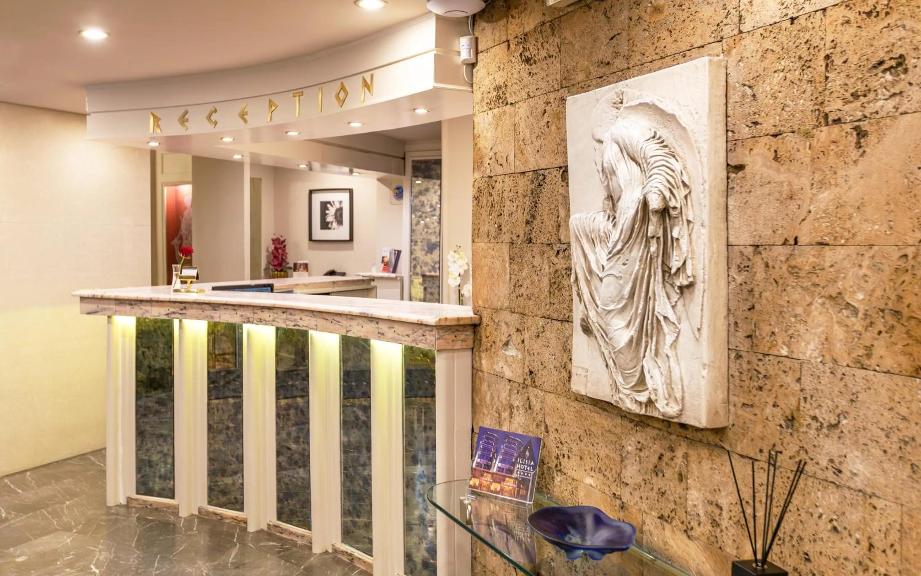 Lobby or reception in Ilisia Hotel Athens