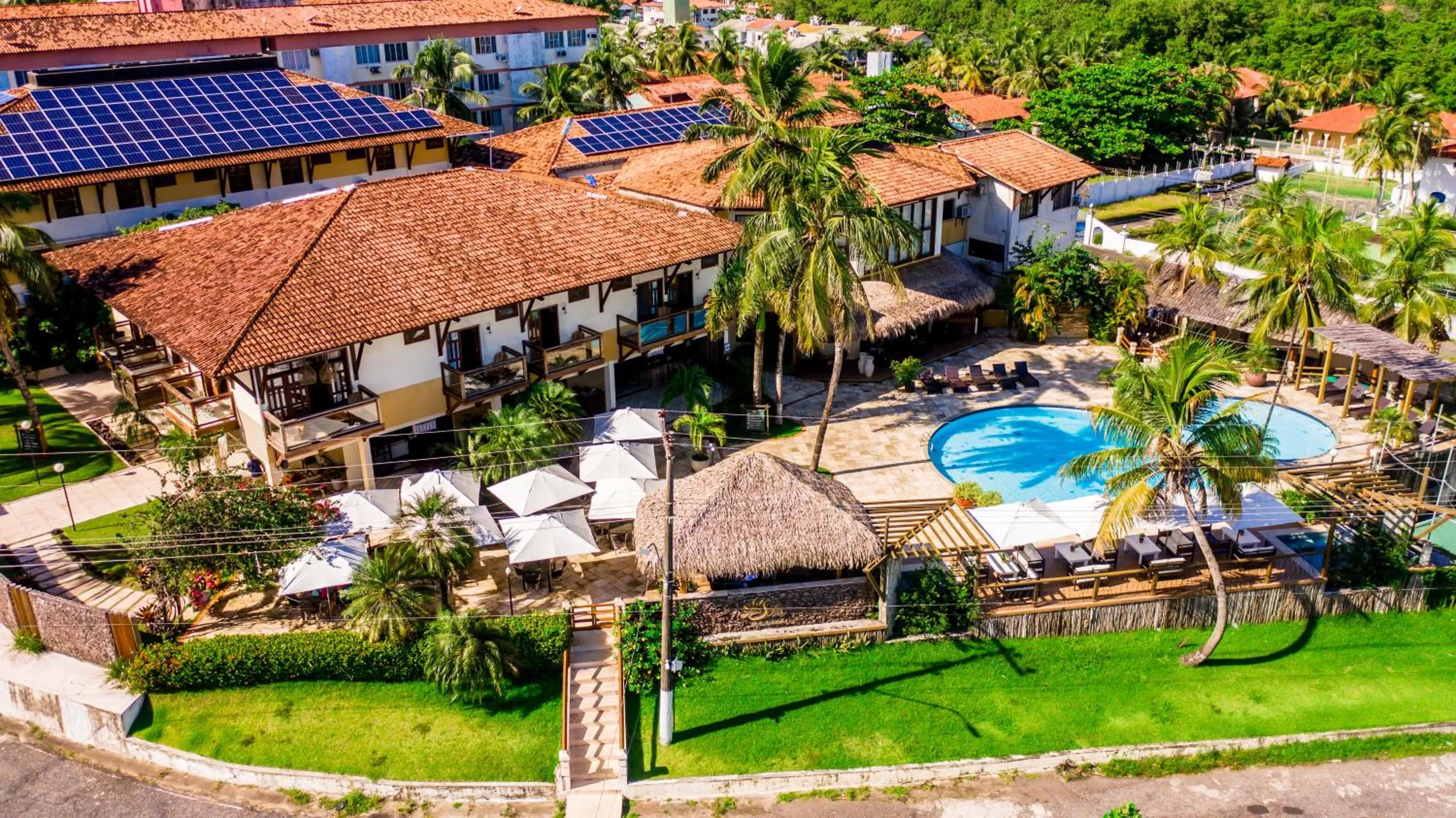 Bird's-eye View in Hotel Solar