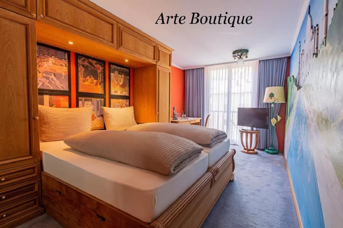 Bedroom, Bed in Hotel Arte