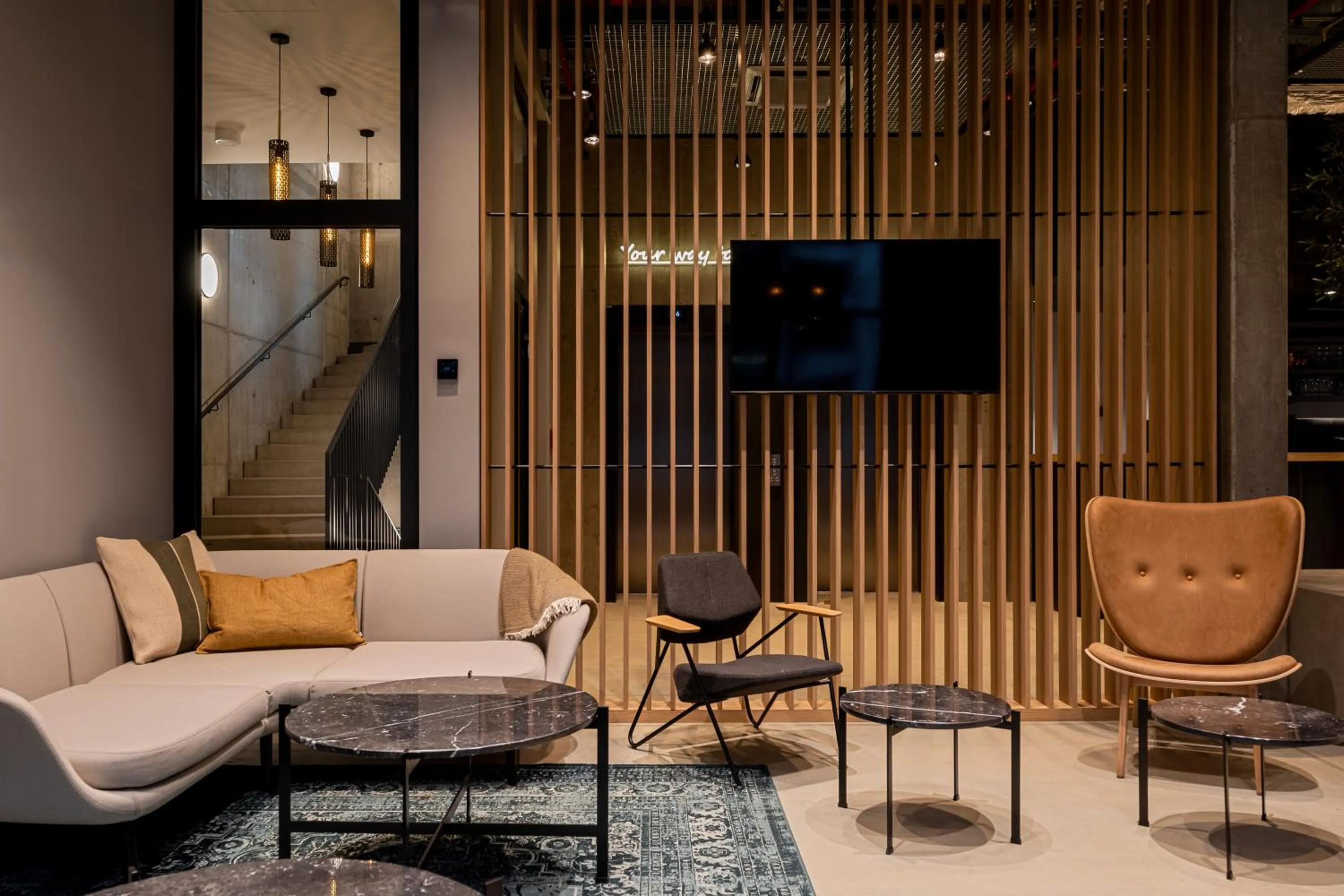 Lobby or reception in Zleep Hotel Prague